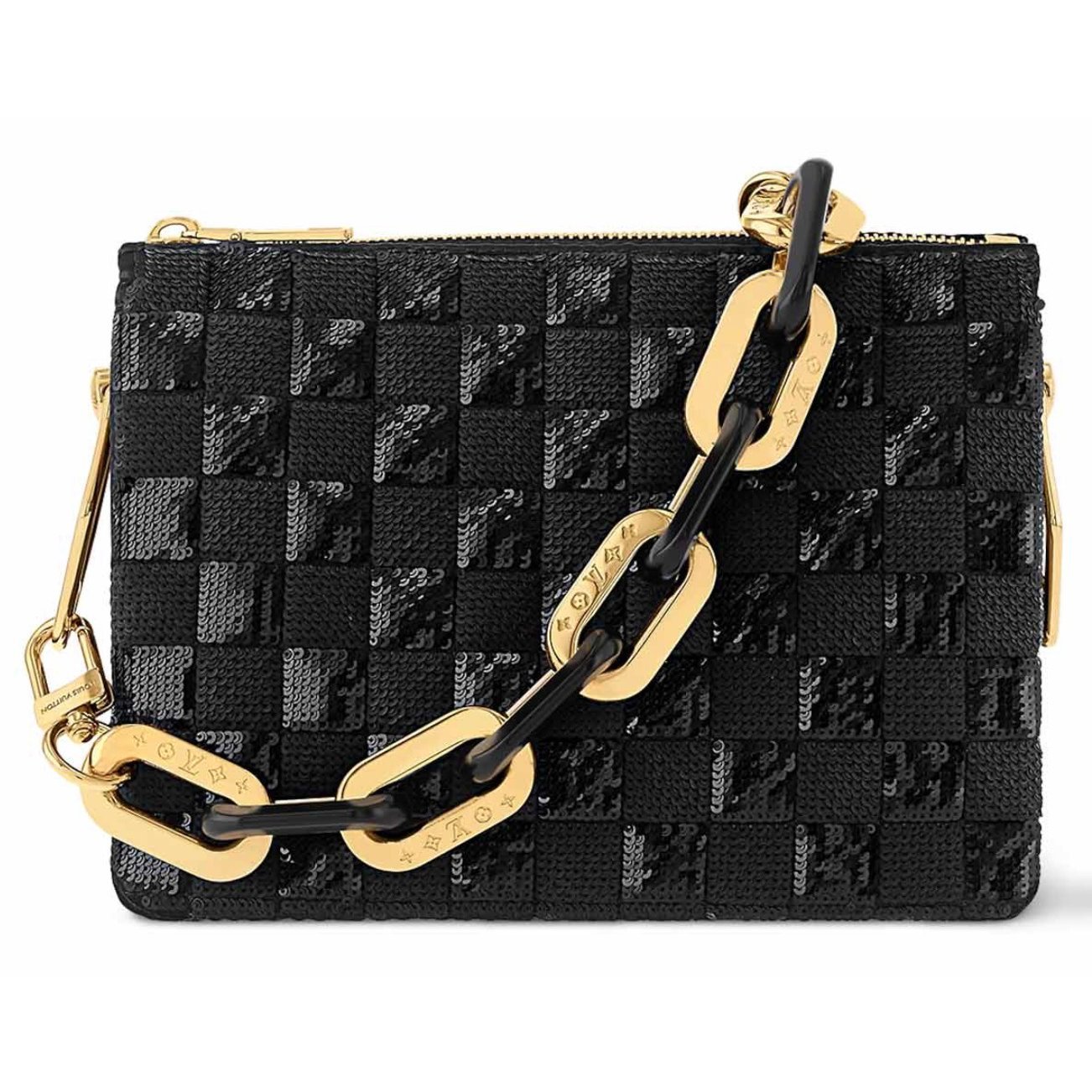 Coussin leather handbag