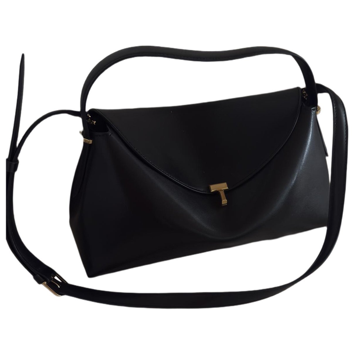 T-Lock leather handbag