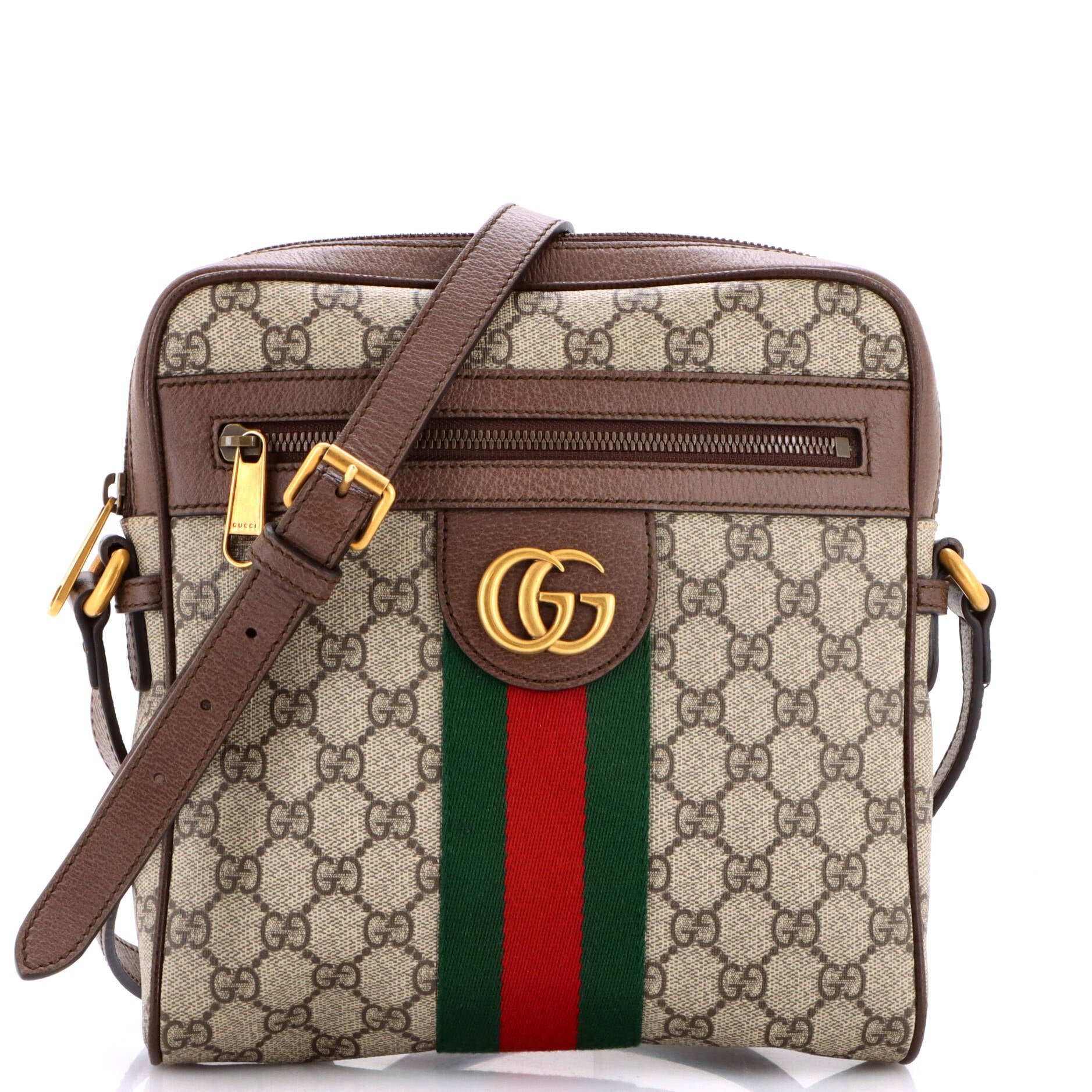 Ophidia Messenger Bag GG Coated Canvas Small