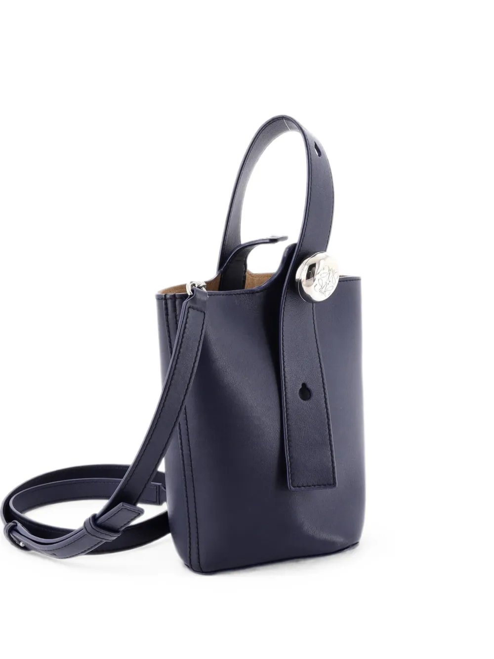 Pebble Leather bucket bag