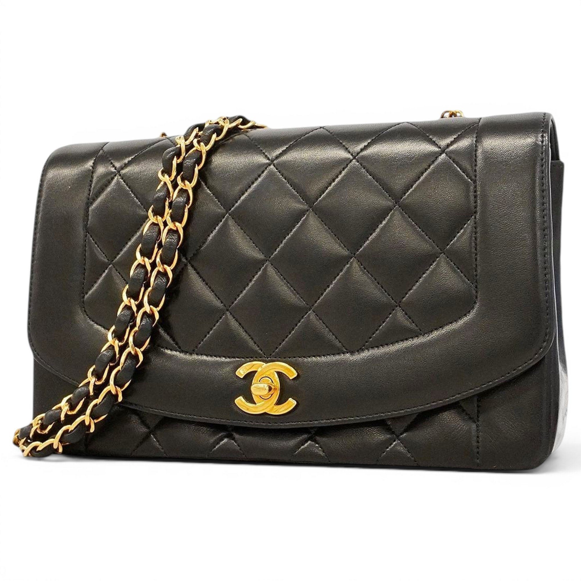 Diana leather handbag