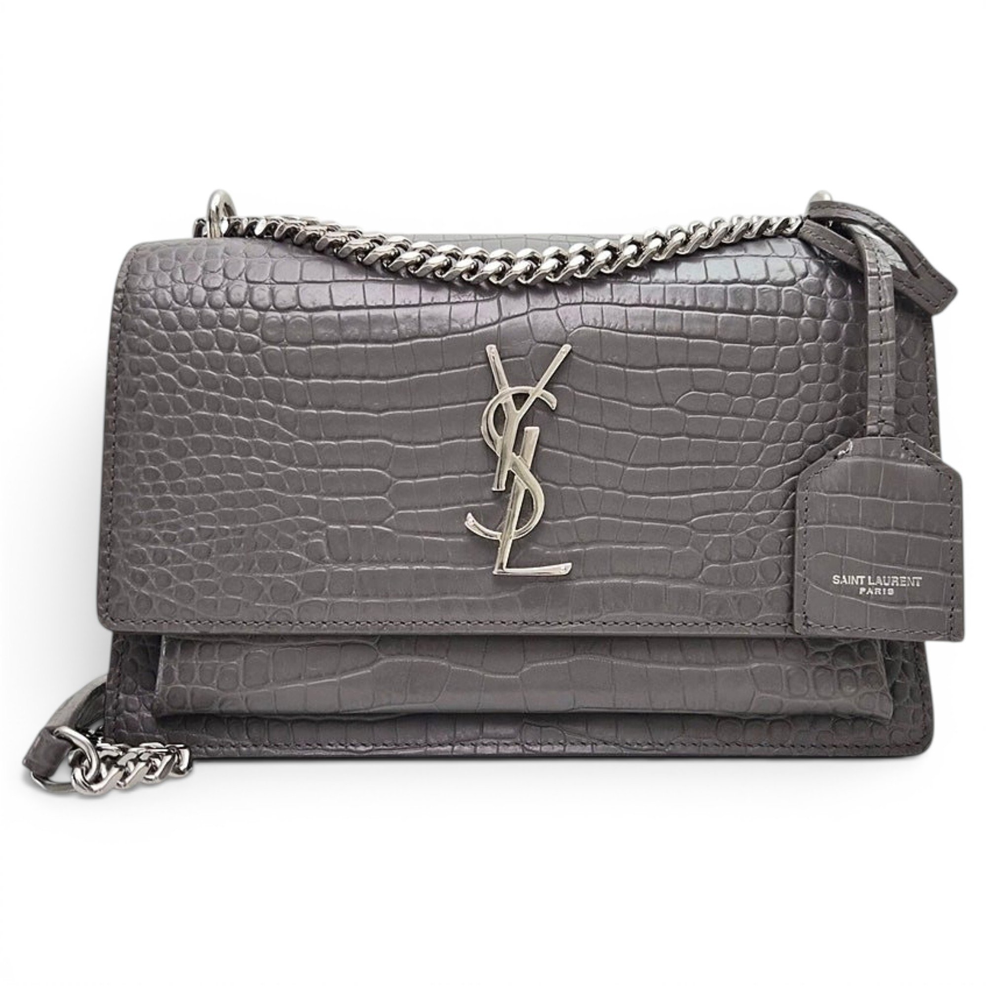 Sunset leather handbag