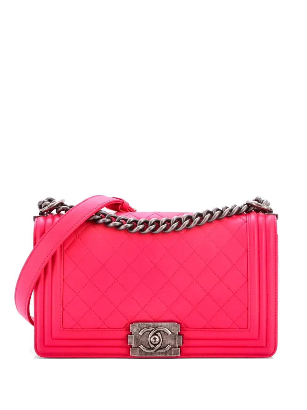 Boy Flap Bag Quilted Lambskin Old Medium shoulder bag