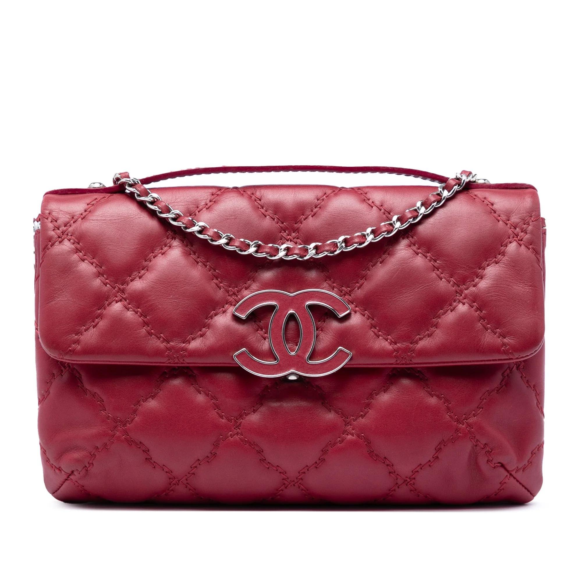 Wild Stitch pony-style calfskin handbag