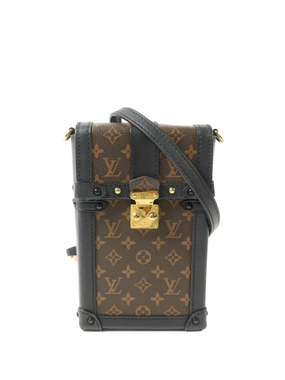 Vertical Trunk monogram-pattern shoulder bag