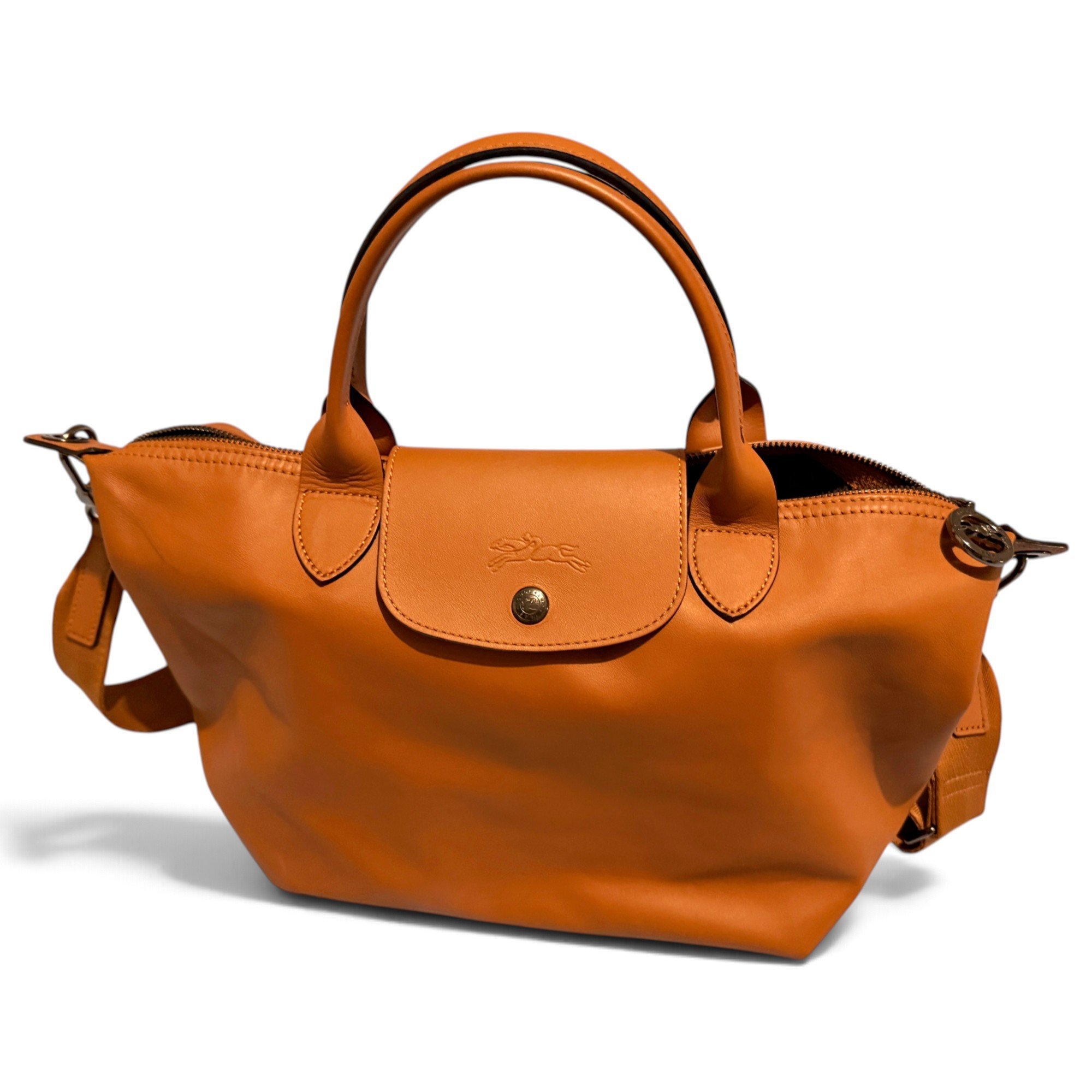 Leather handbag