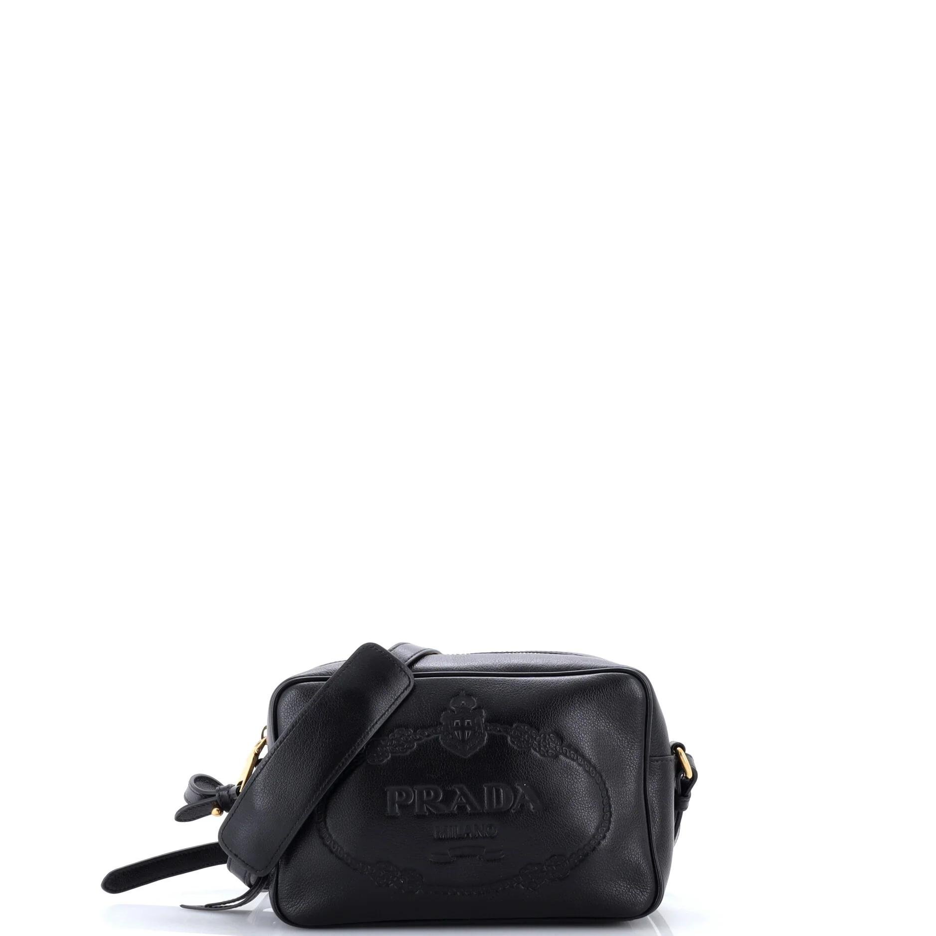 Leather crossbody bag