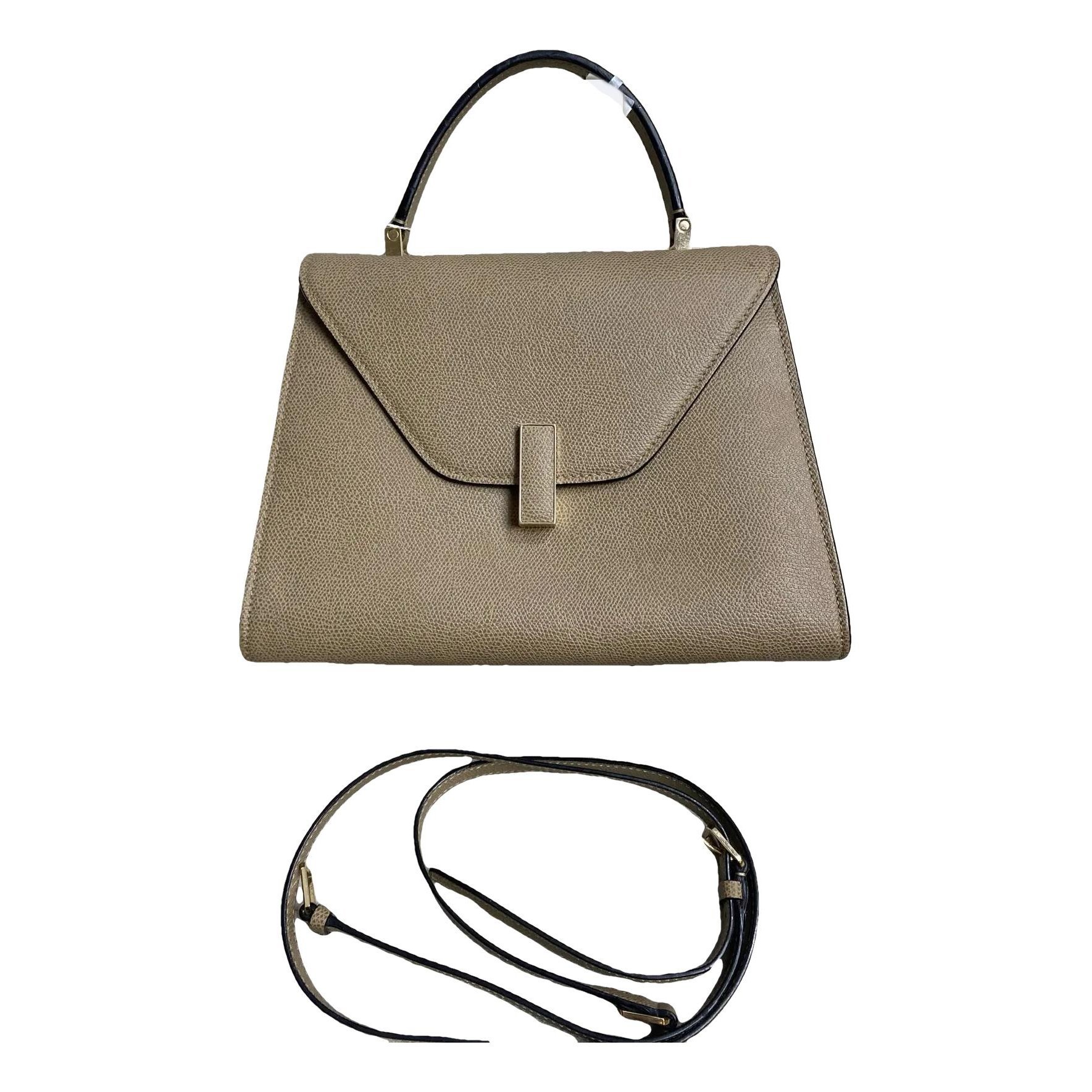 Iside leather handbag