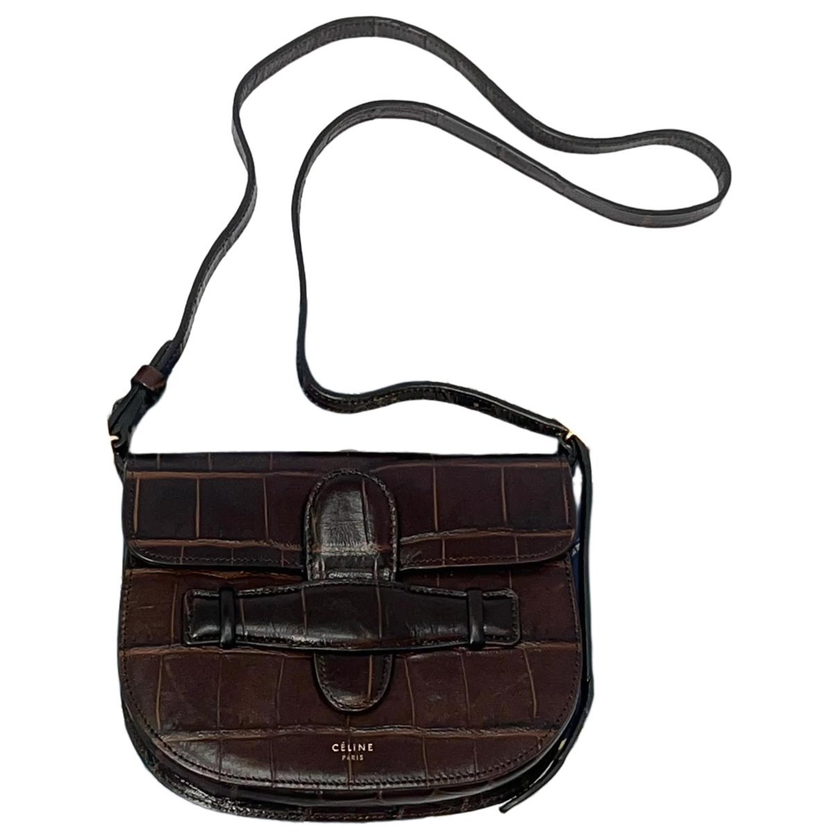 Leather crossbody bag