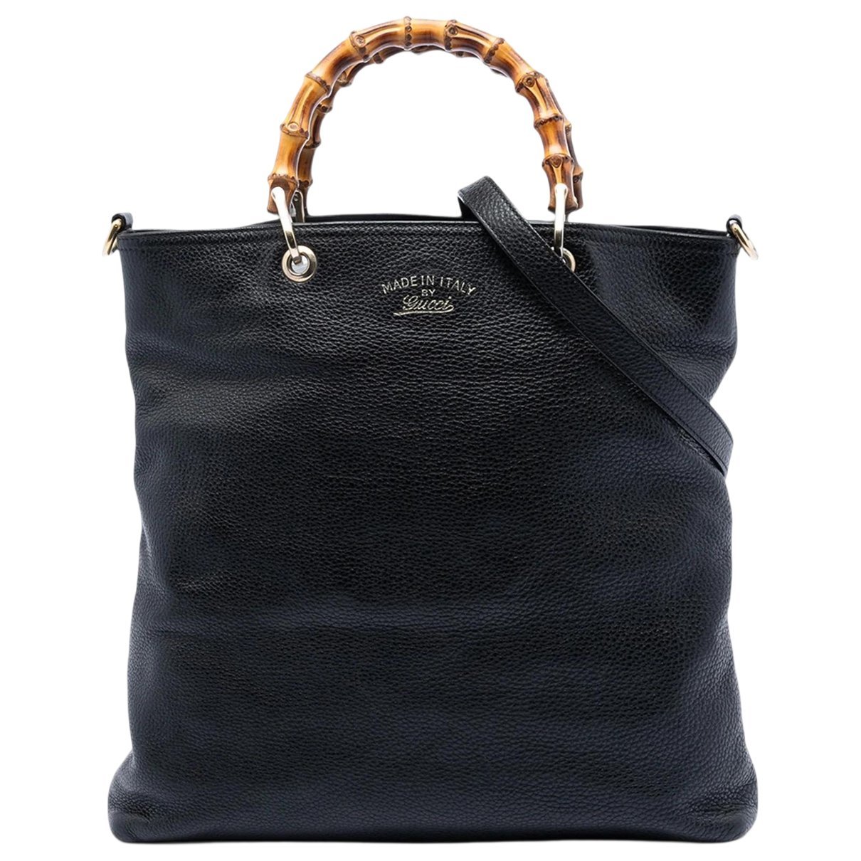 Bamboo leather tote