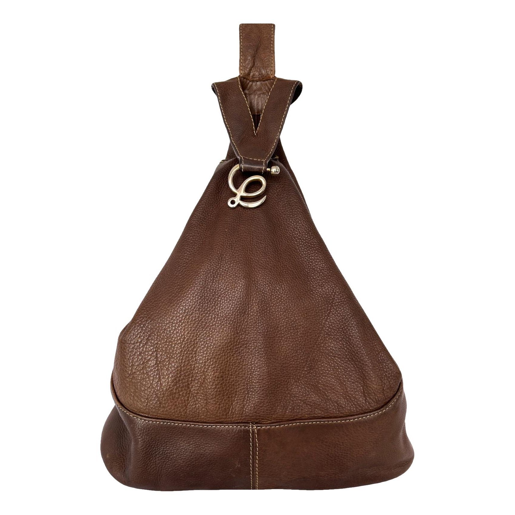 Leather handbag