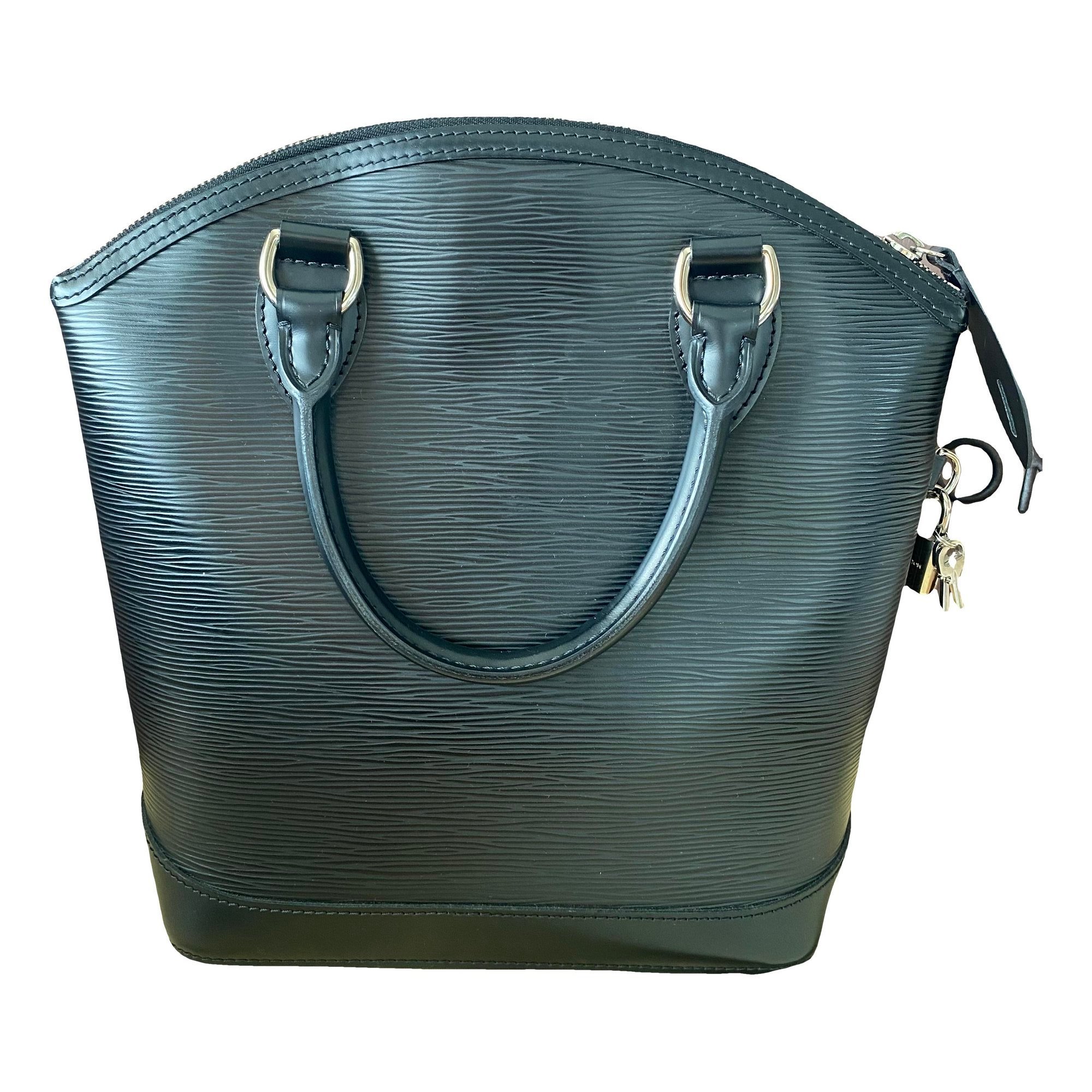 Lockit leather handbag