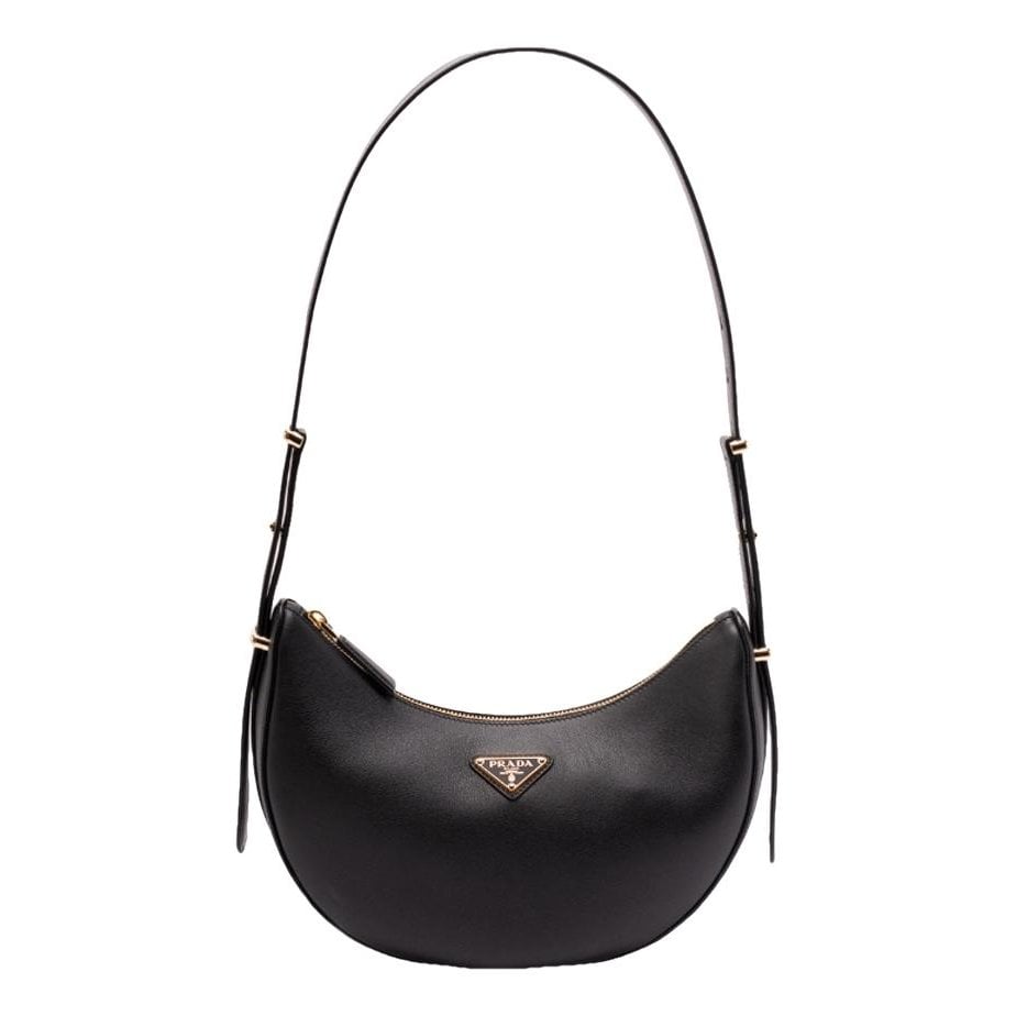 Arqué leather handbag