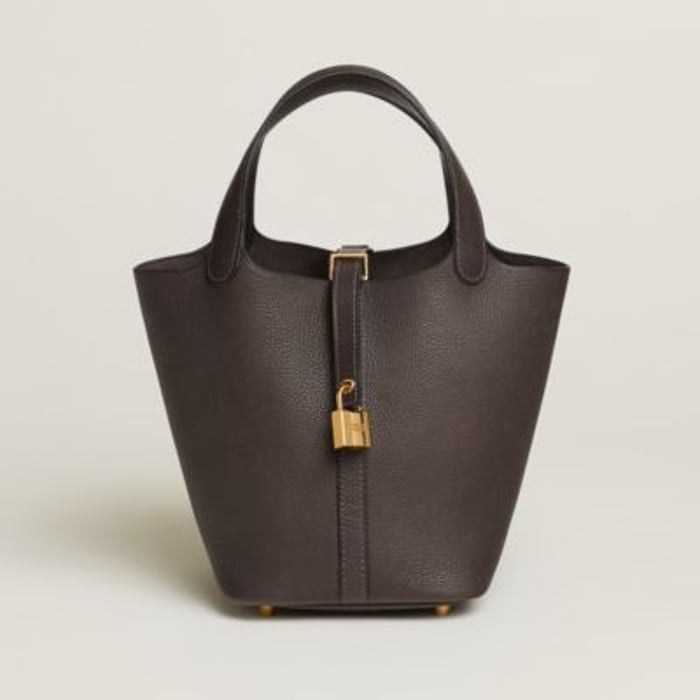 Picotin Lock 18 bag in Ébène