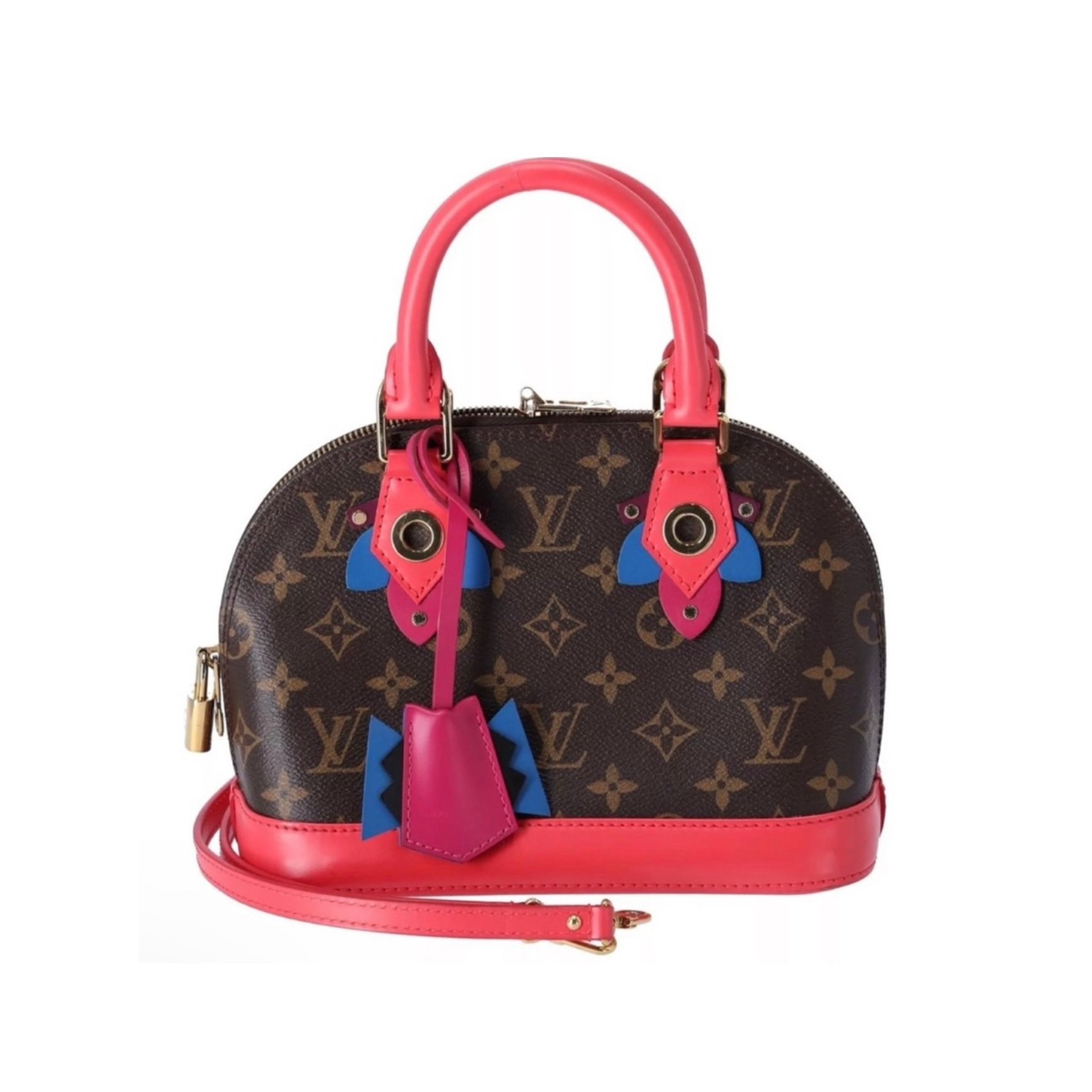 Alma leather handbag