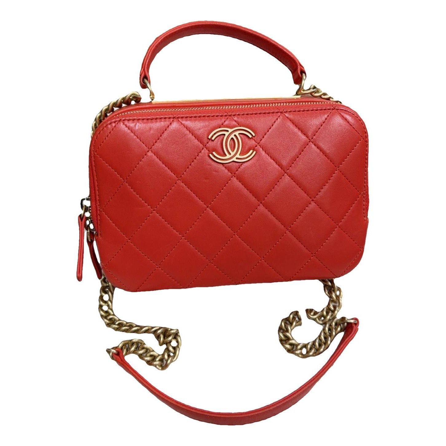 Bowling Bag leather crossbody bag