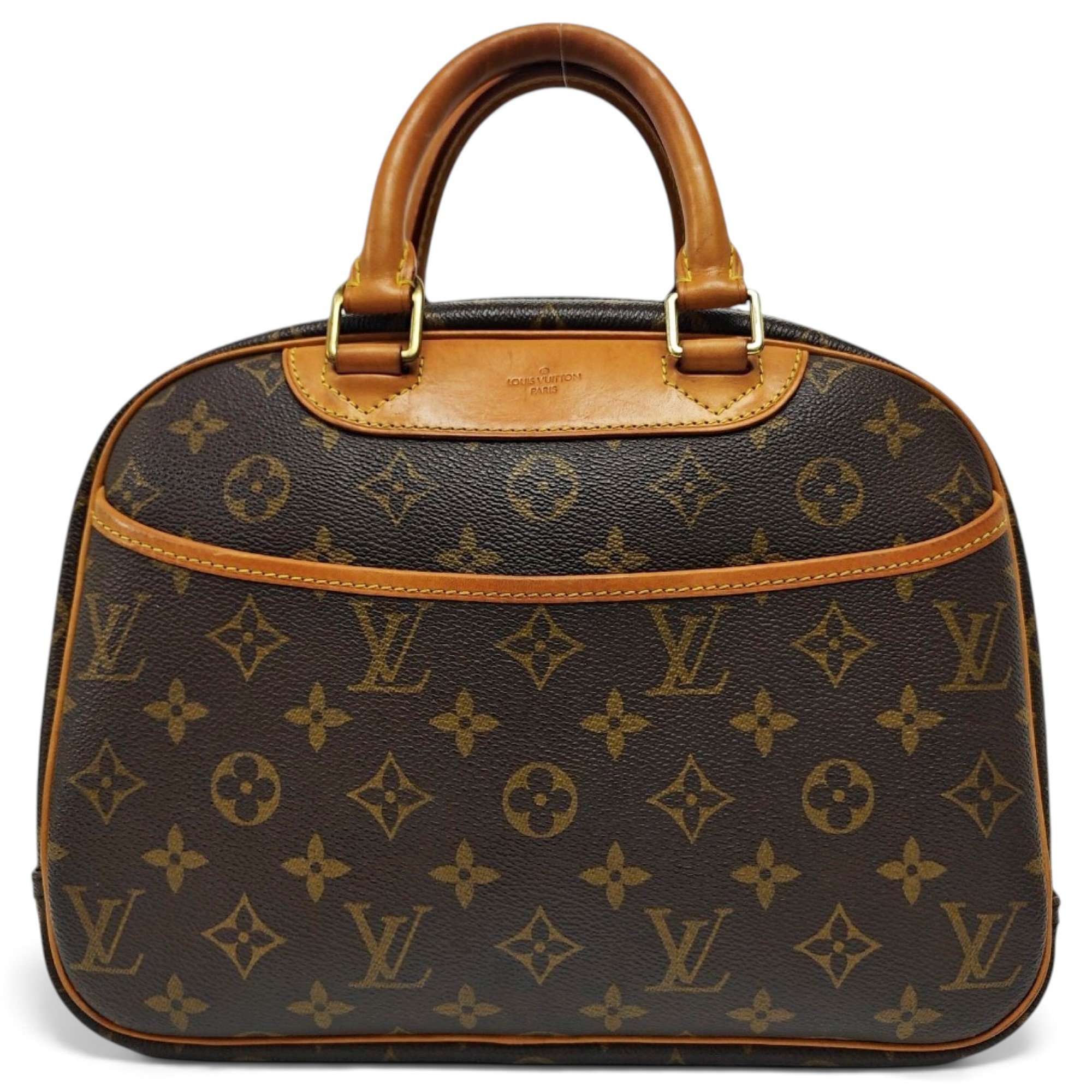 Louis Vuitton Deauville leather handbag