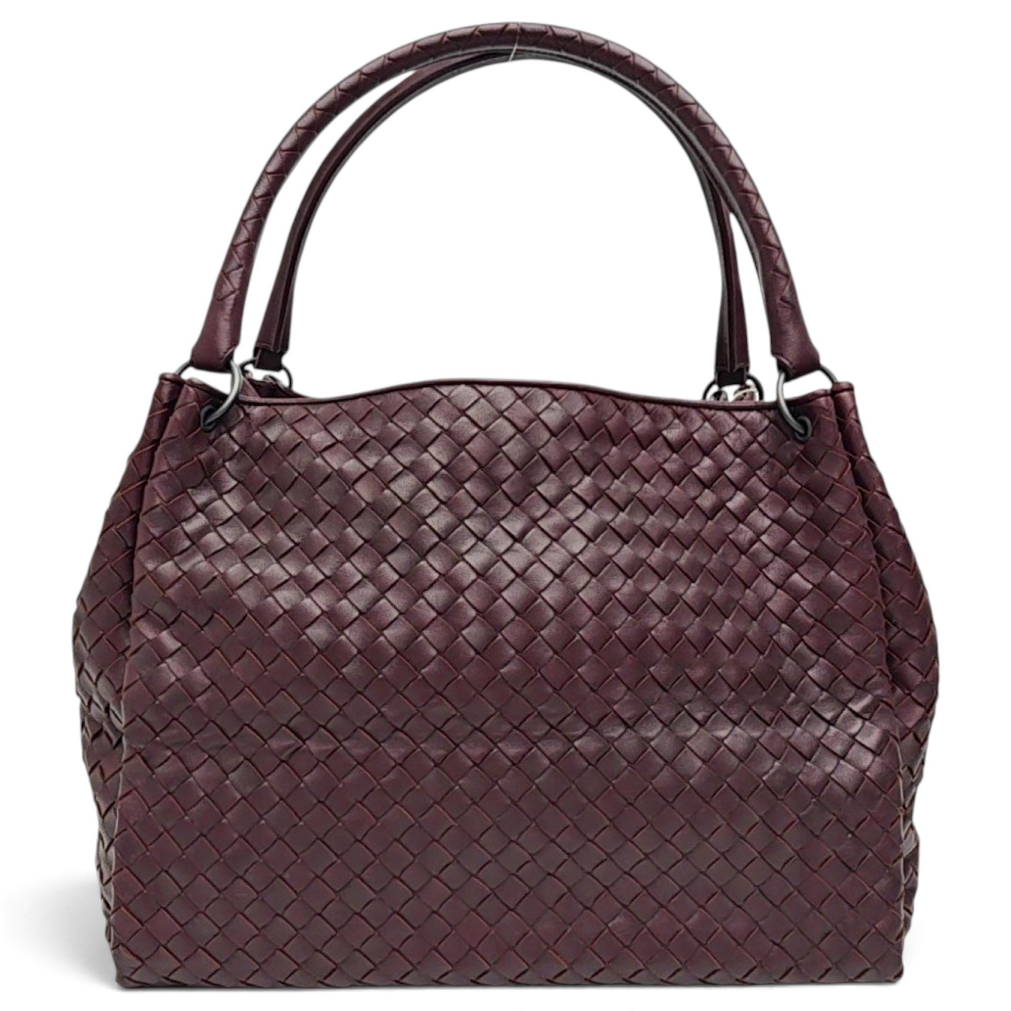 Leather tote