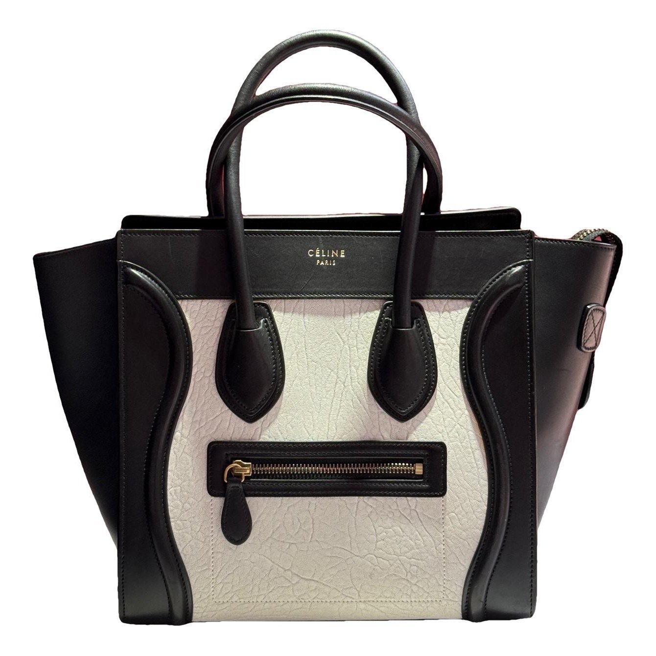 Luggage leather handbag