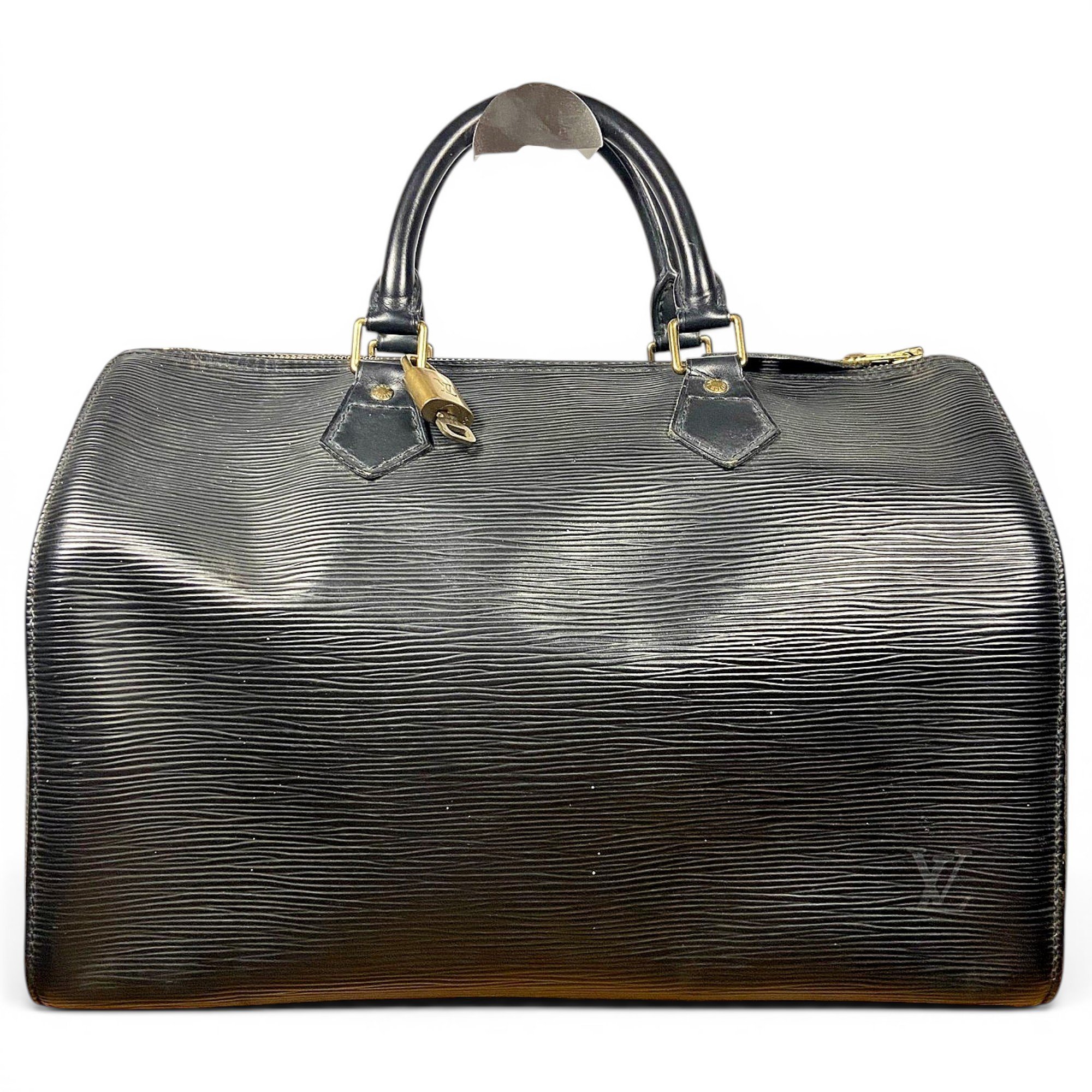 Speedy leather handbag