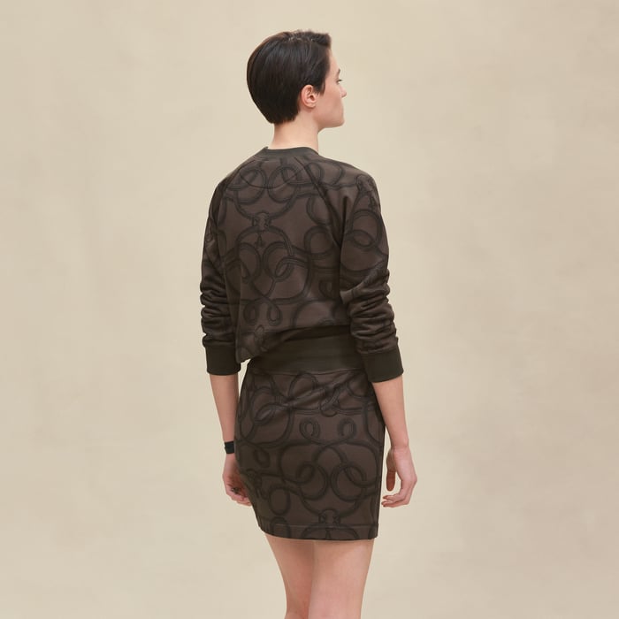 Gris Charbon "Palefroi Remix" Miniskirt