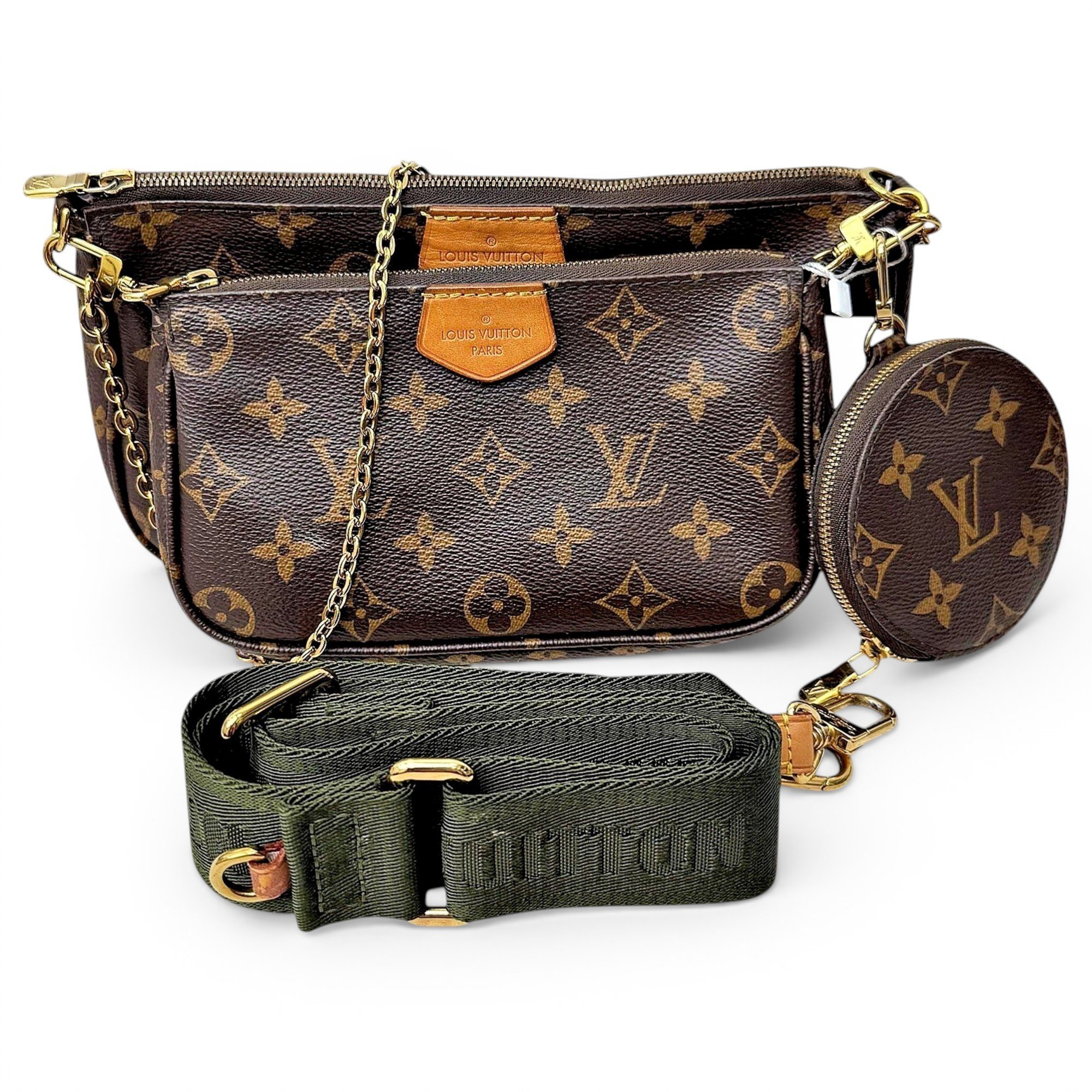 Multi Pochette Accessoires leather handbag