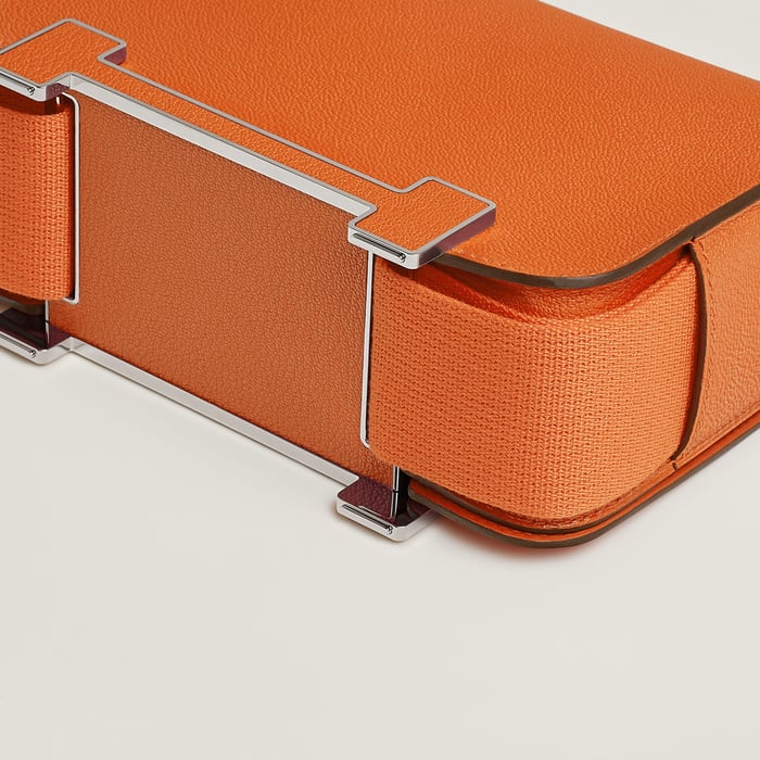 Orange Hermès Geta Bag