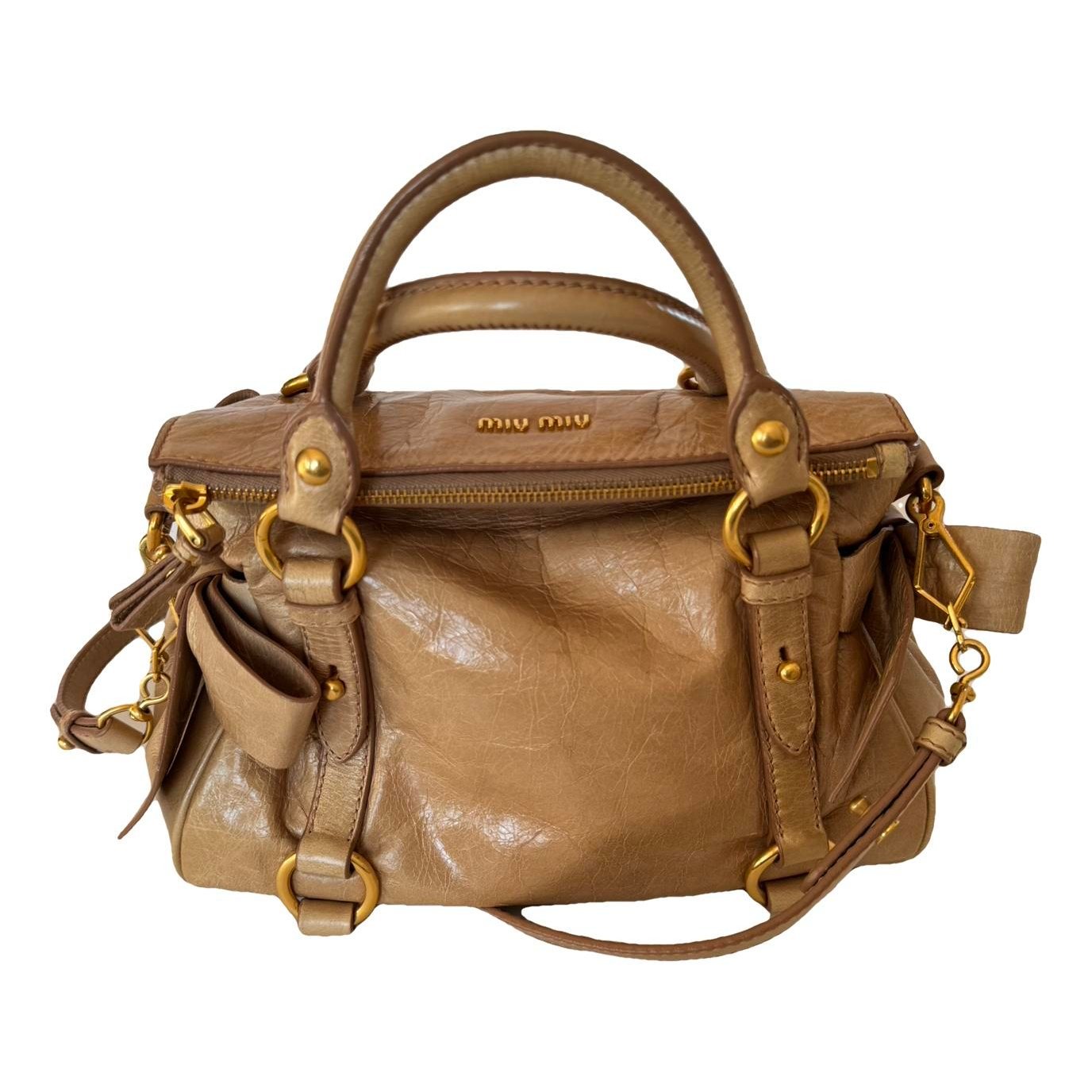 Leather handbag