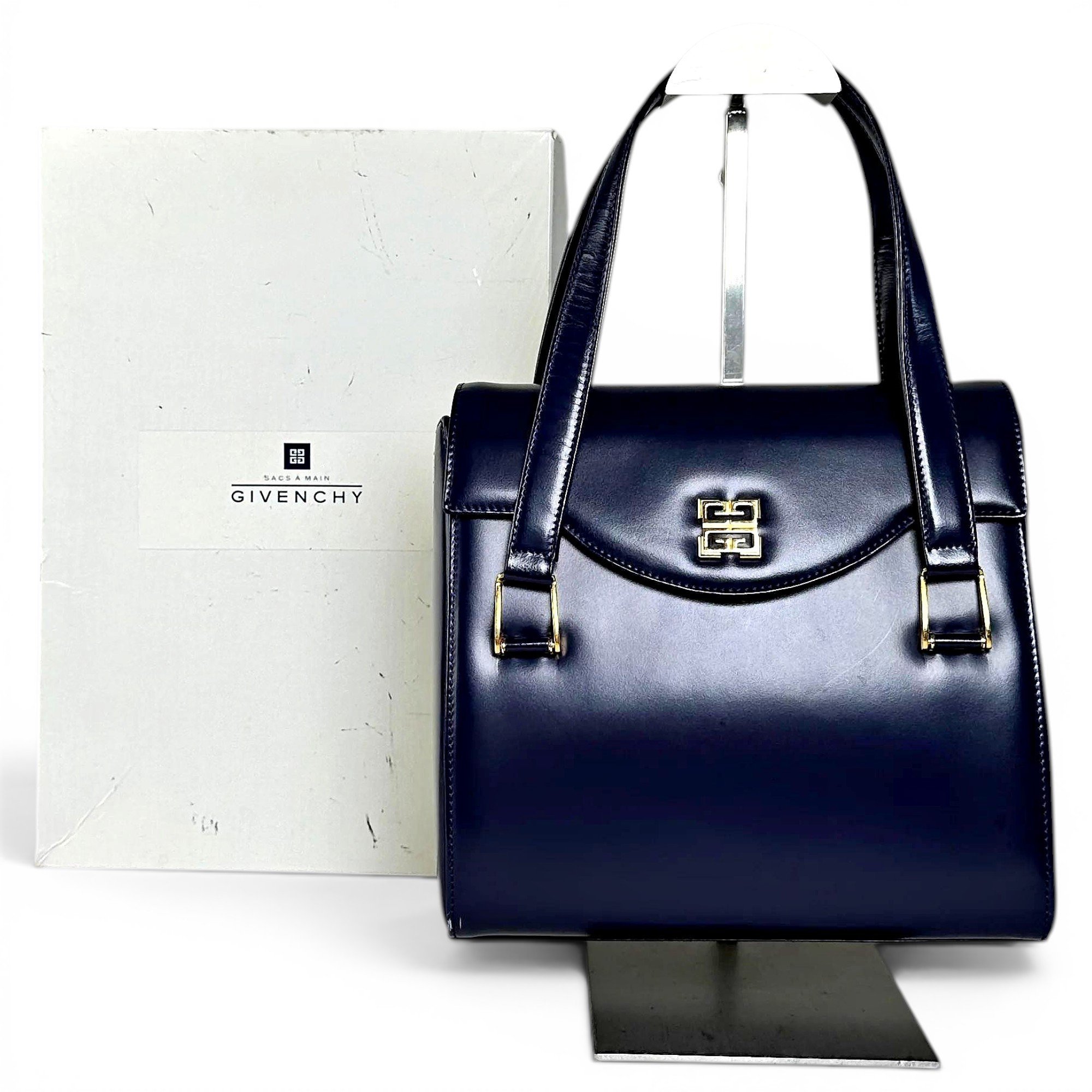 4G leather handbag
