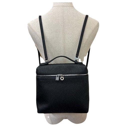 Leather backpack