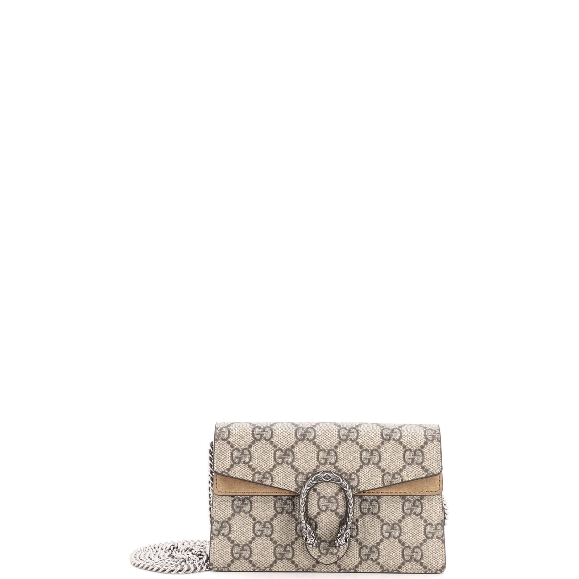Dionysus Bag GG Coated Canvas Super Mini