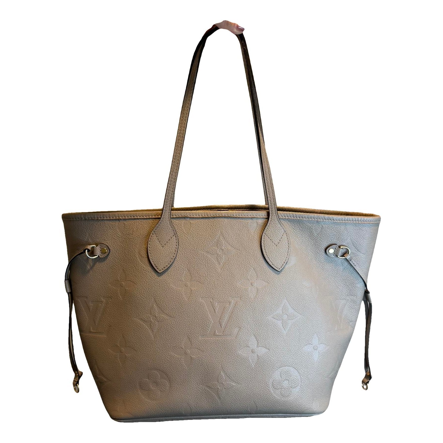 Neverfull leather tote
