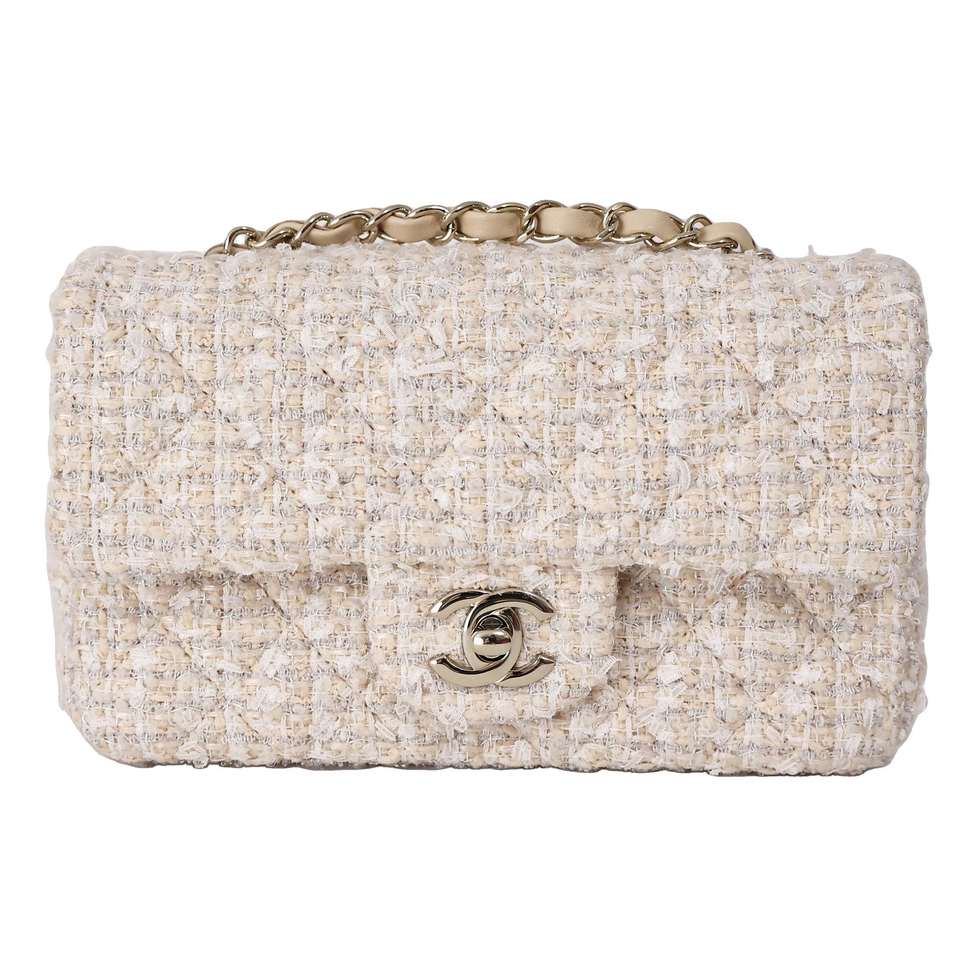 Tweed handbag
