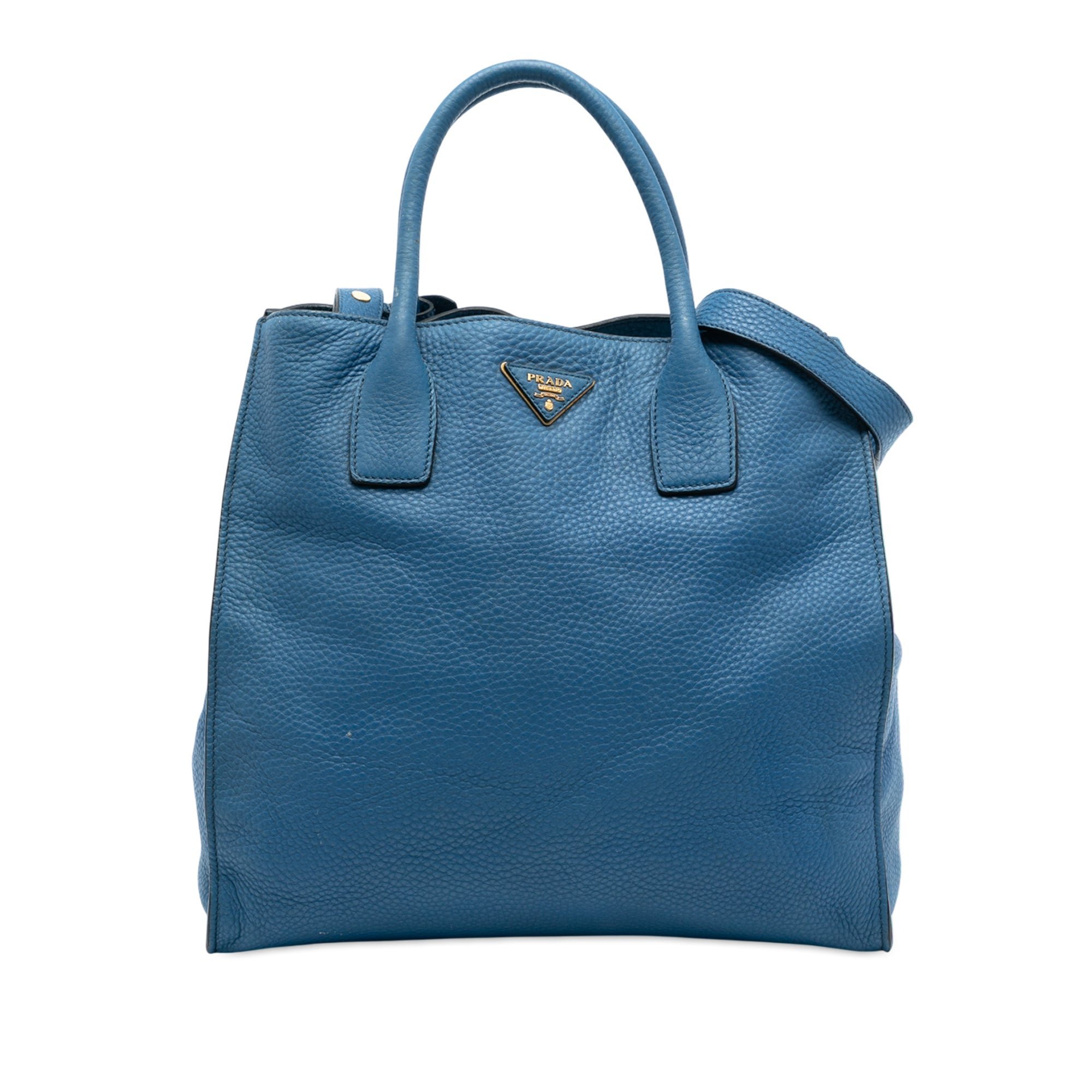 Leather tote