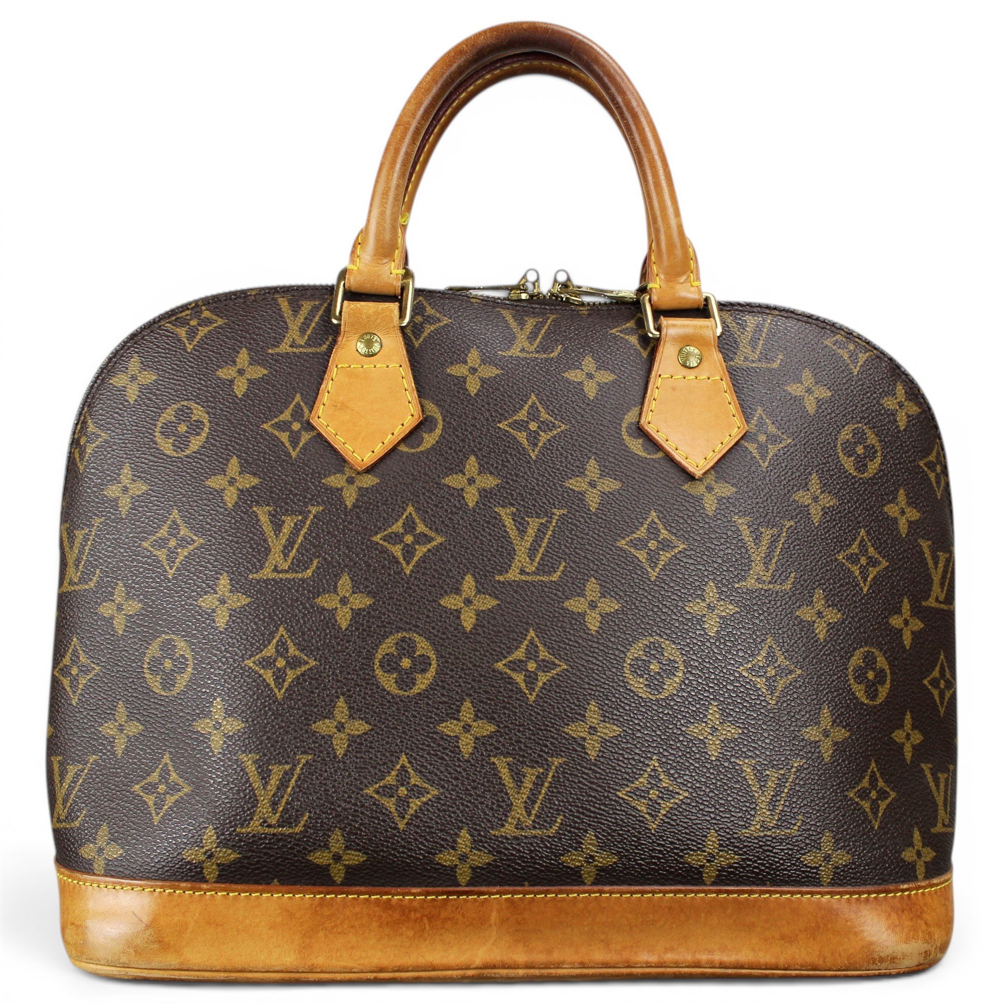 Alma leather handbag