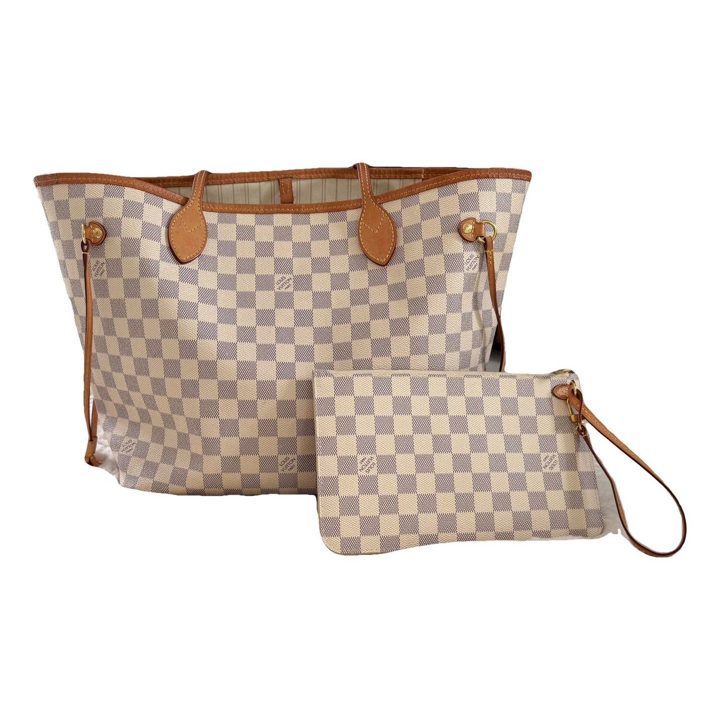 Neverfull leather tote