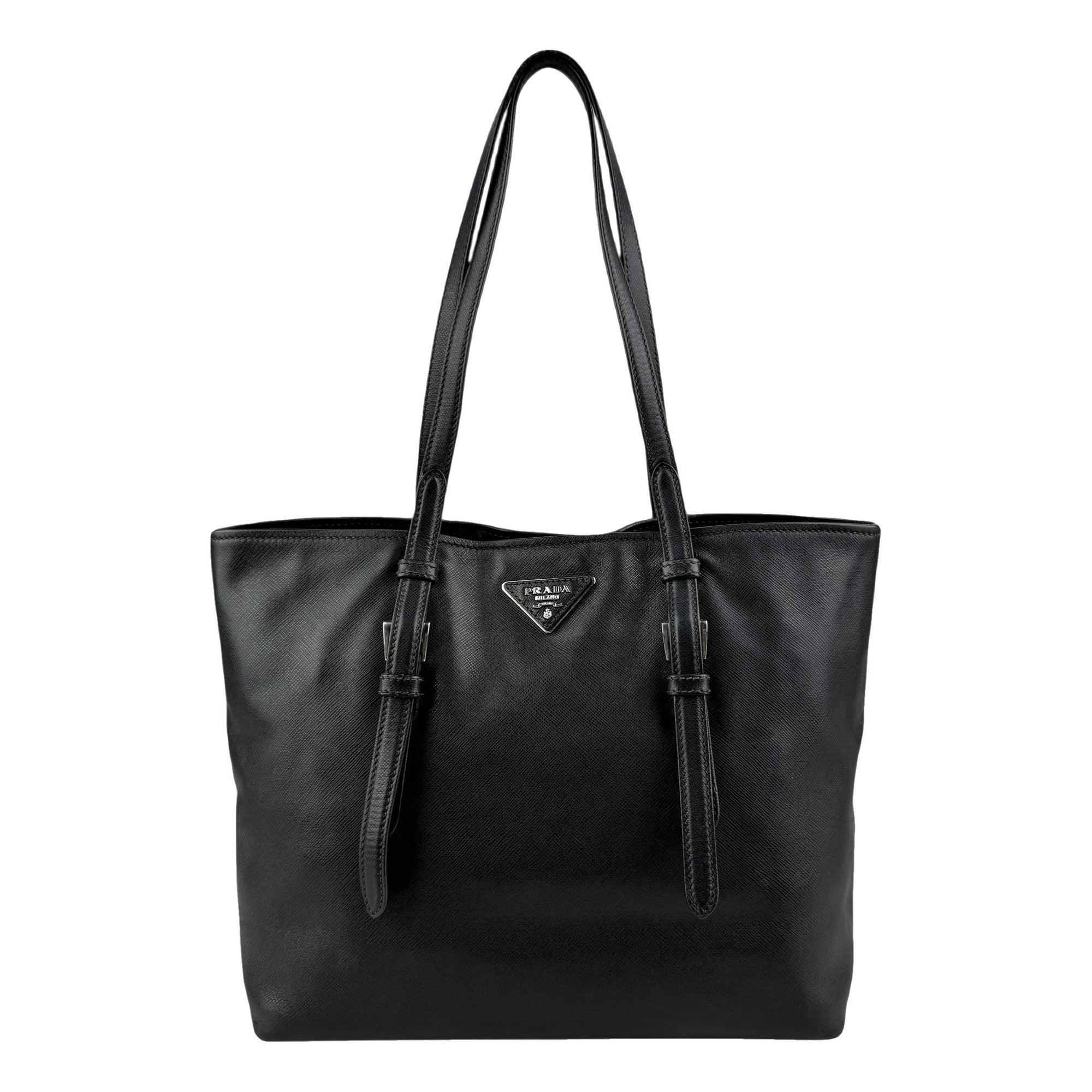 Leather tote
