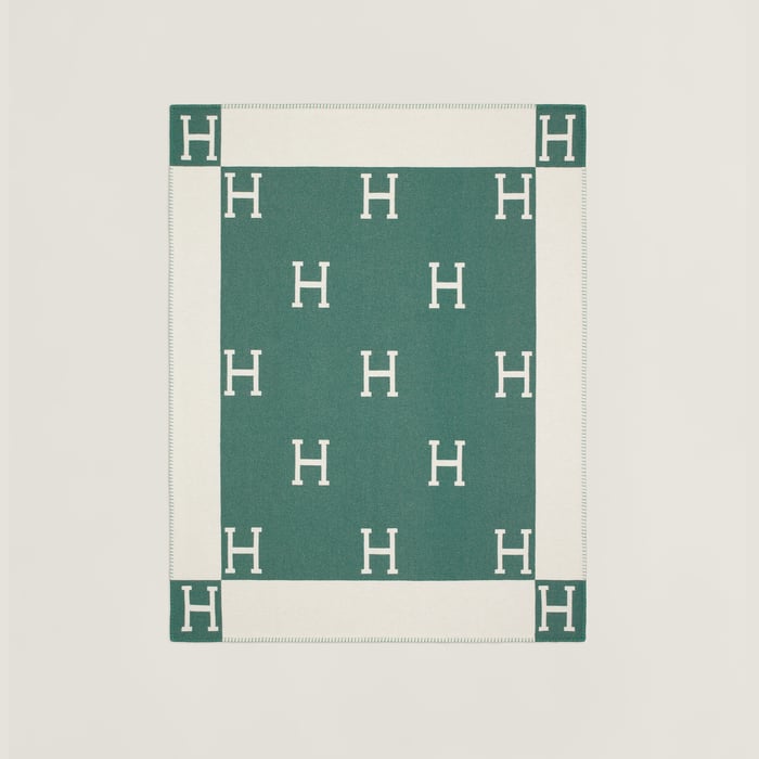 Vert Cèdre Avalon Throw Blanket