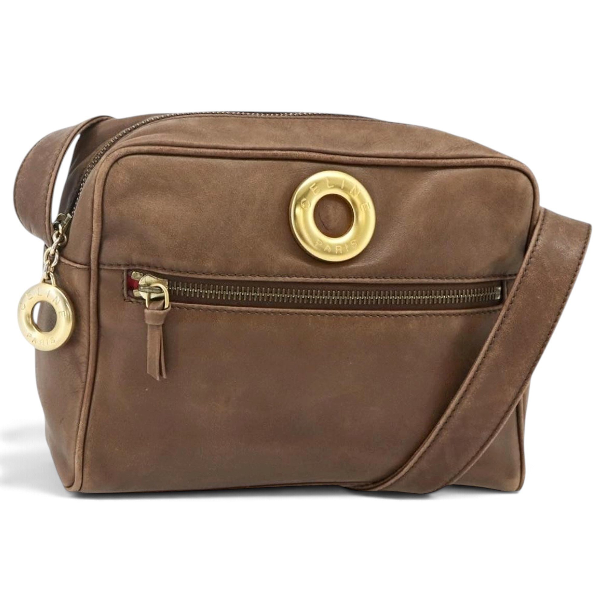 Leather handbag