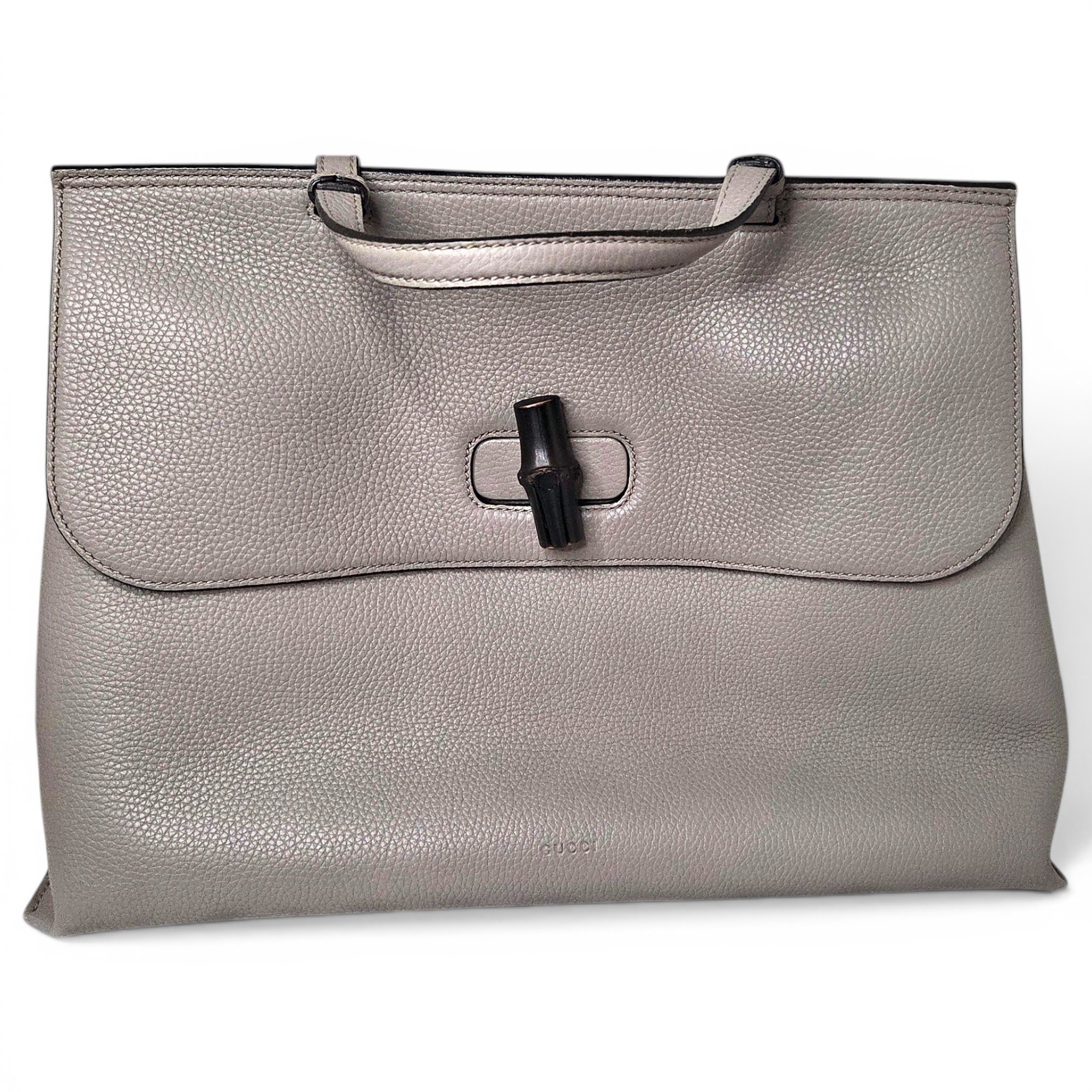 Bamboo Daily leather tote