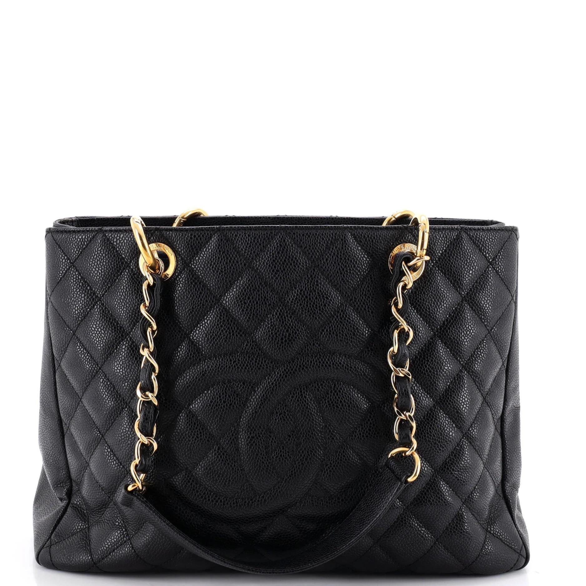 Classic CC Shopping leather tote