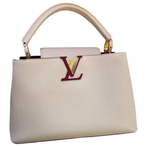 Capucines leather handbag