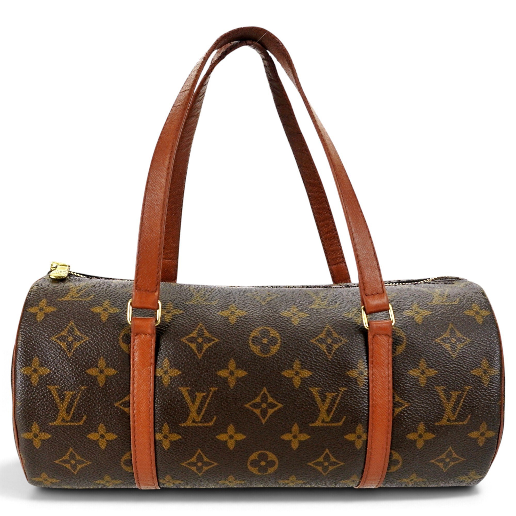 Papillon leather handbag