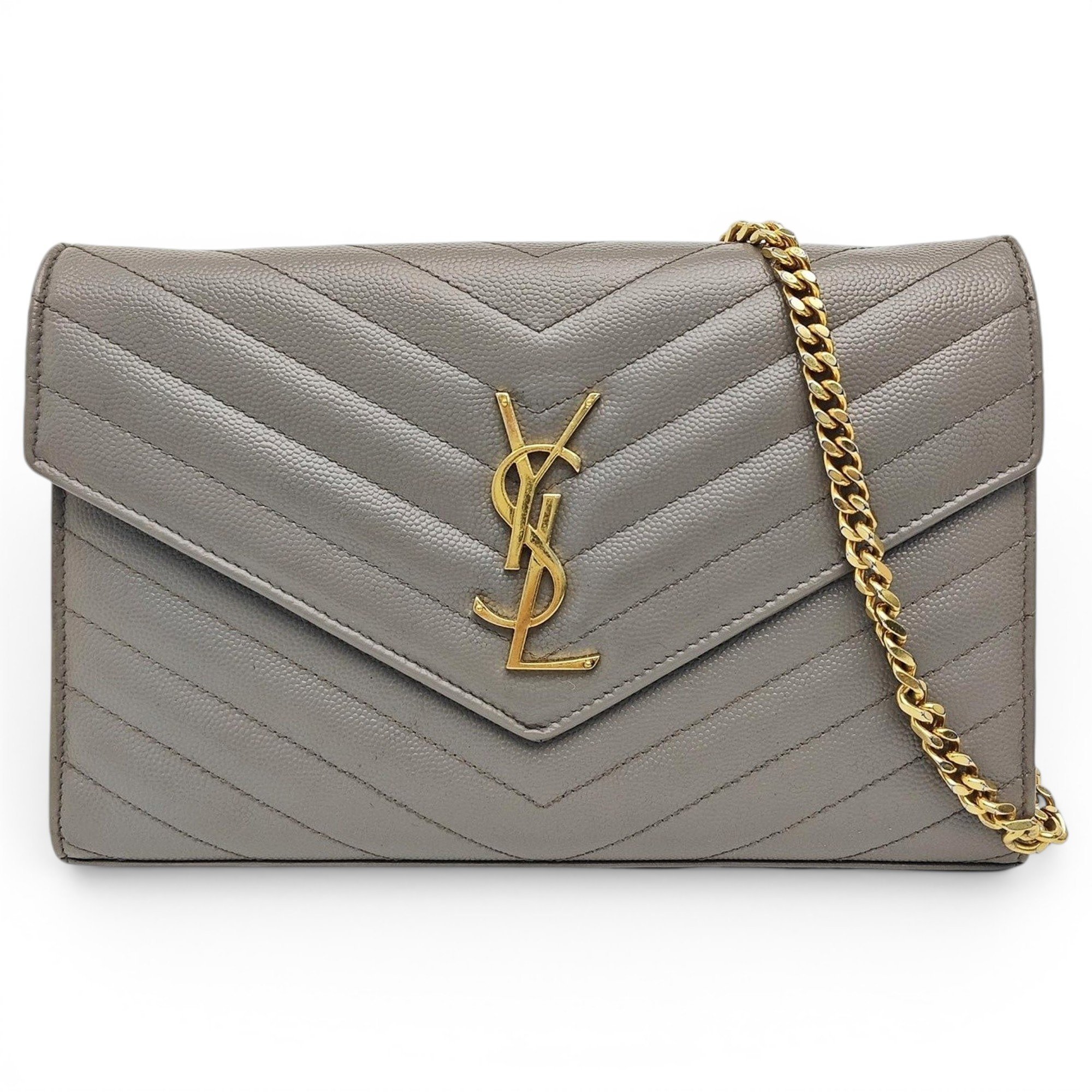 Baby monogramme leather handbag