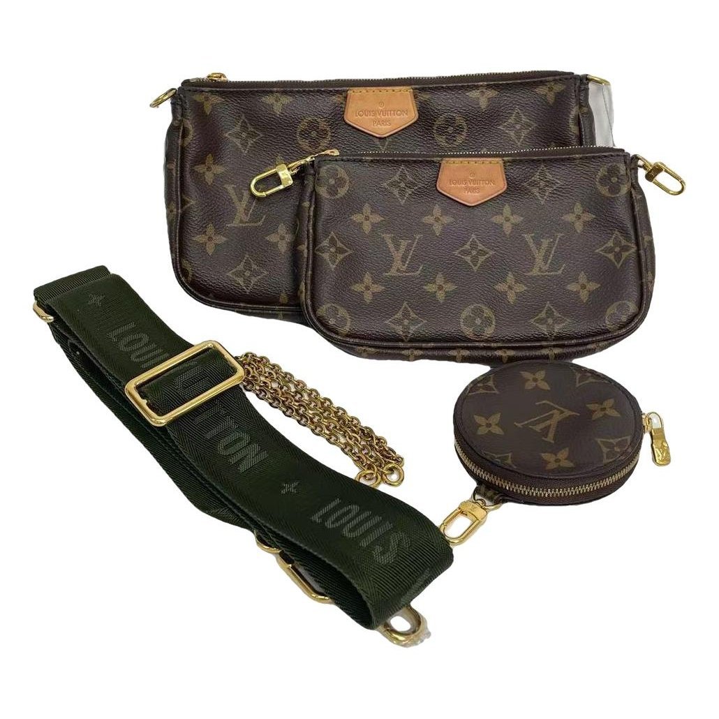 Multi Pochette Accessoires leather handbag