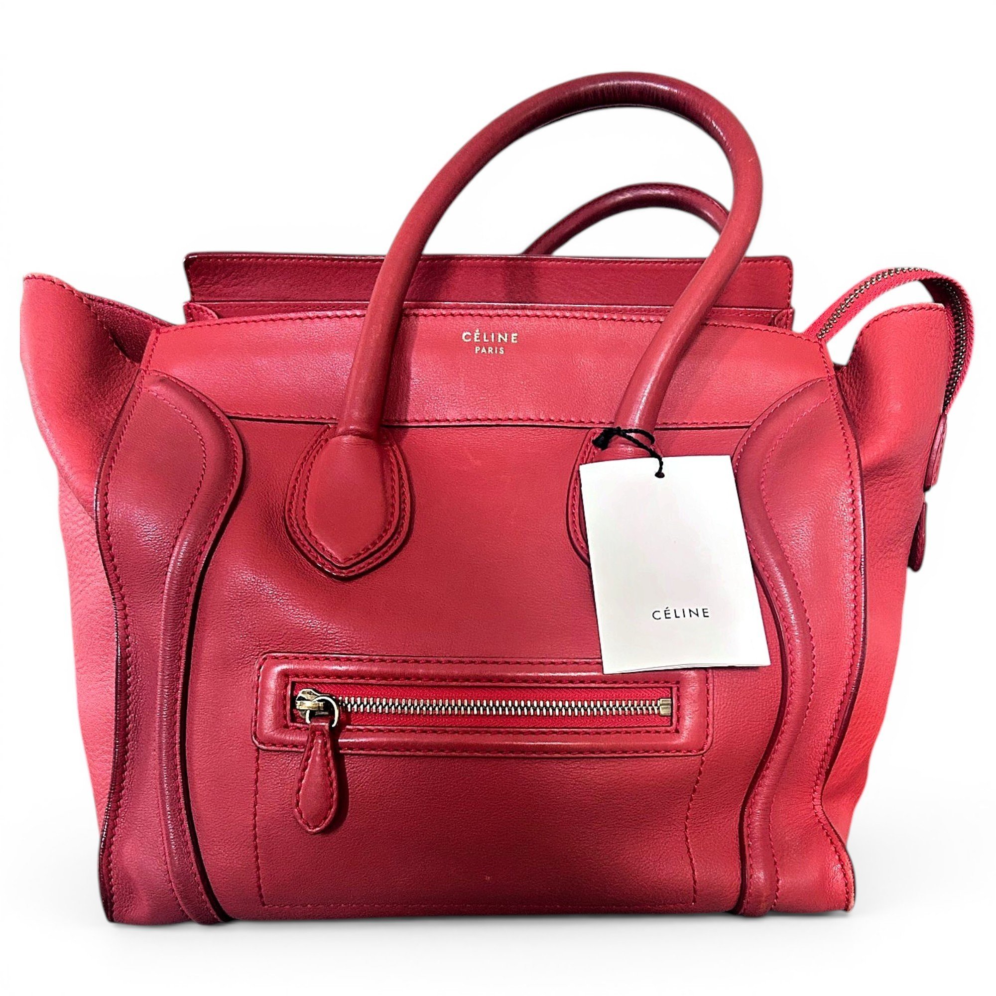Luggage leather handbag