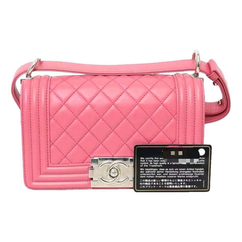 Boy leather handbag