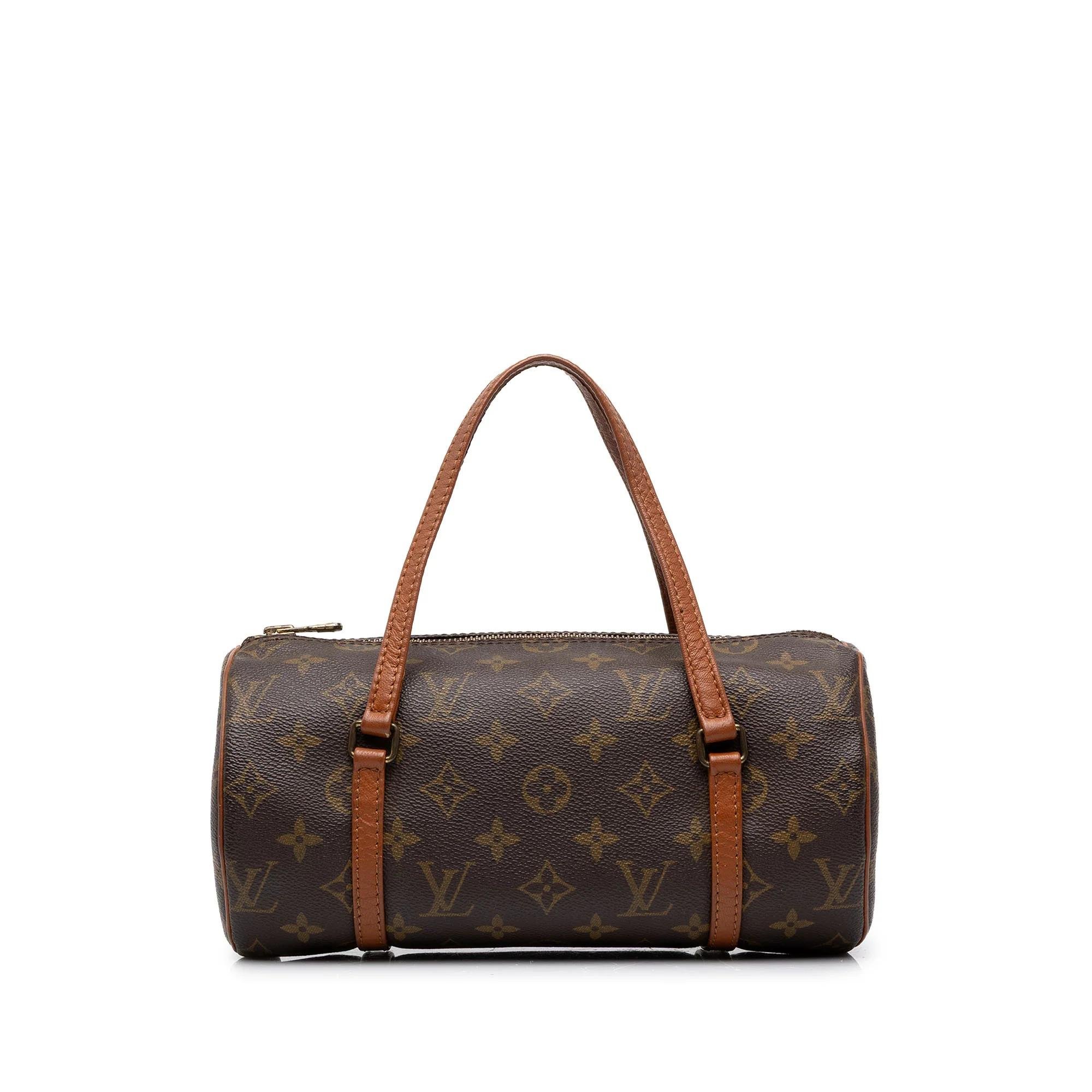 Papillon leather handbag