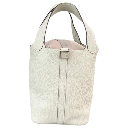 Picotin leather handbag