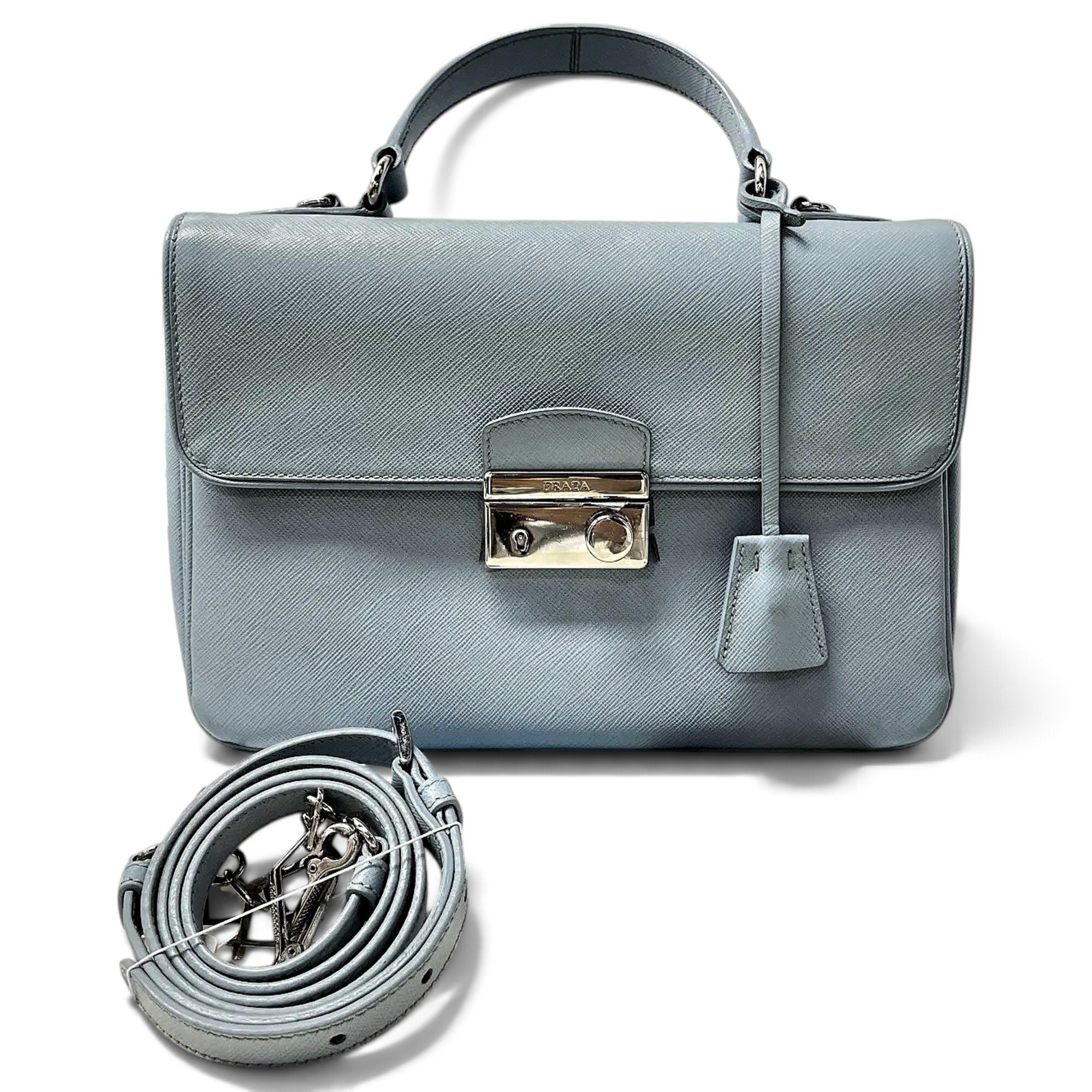 Leather crossbody bag